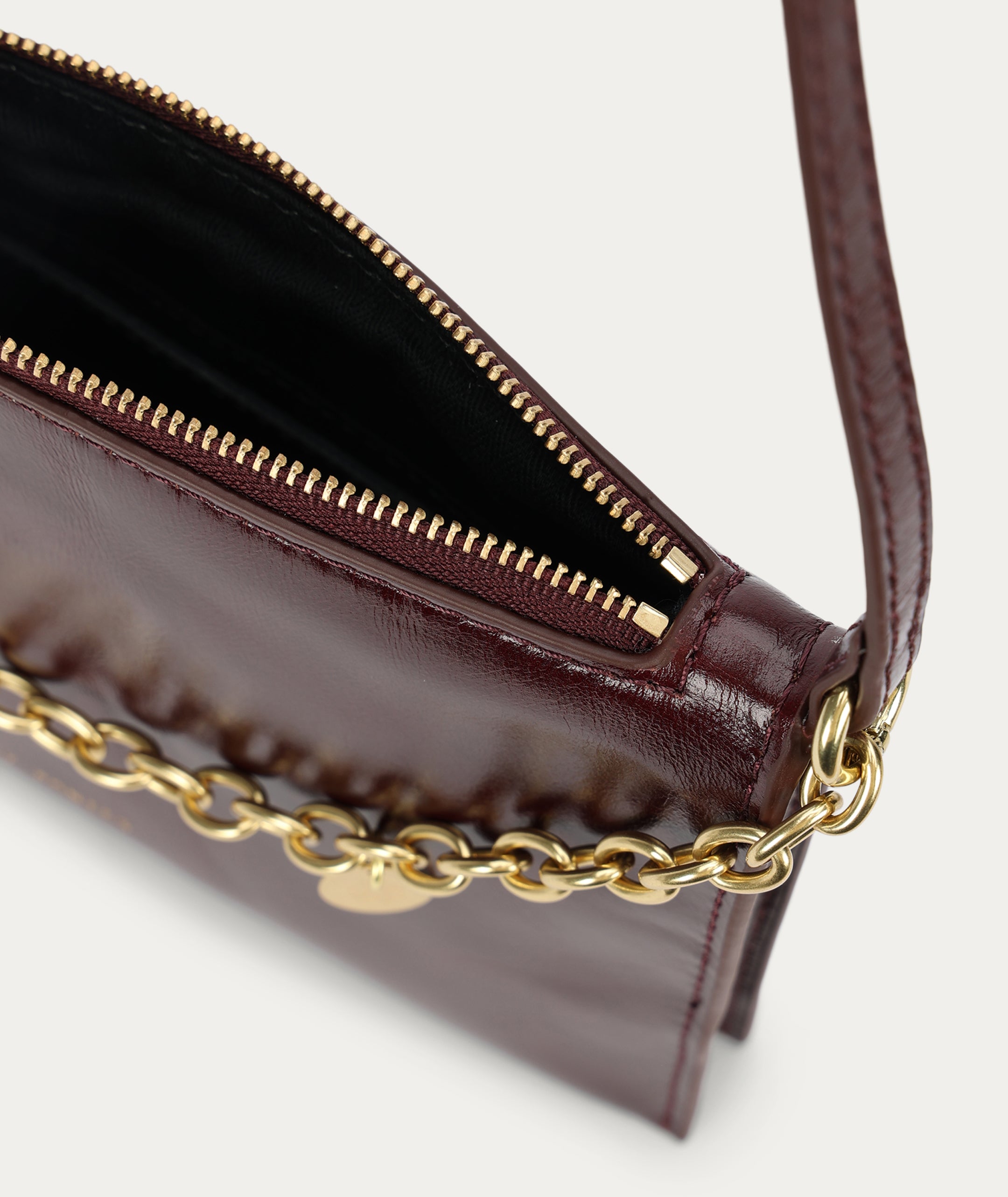 Minimese Crossbody - Dark Cherry Gloss
