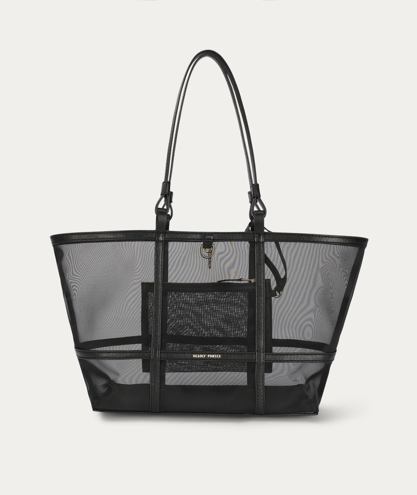 Mr Bandit Tote - Black Mesh