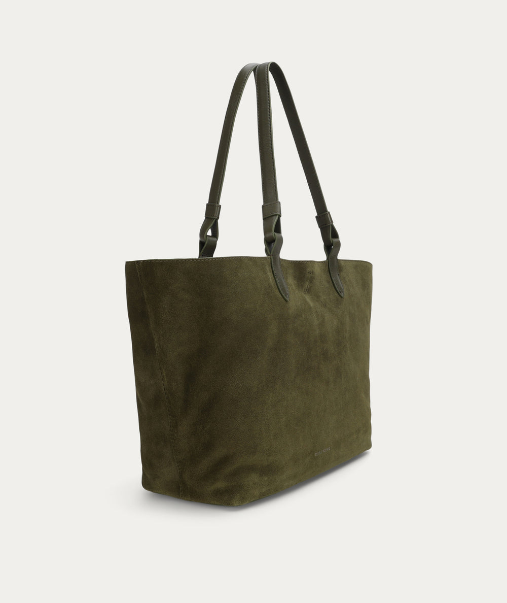 Mr Bandit Tote Maxi - Kale Suede
