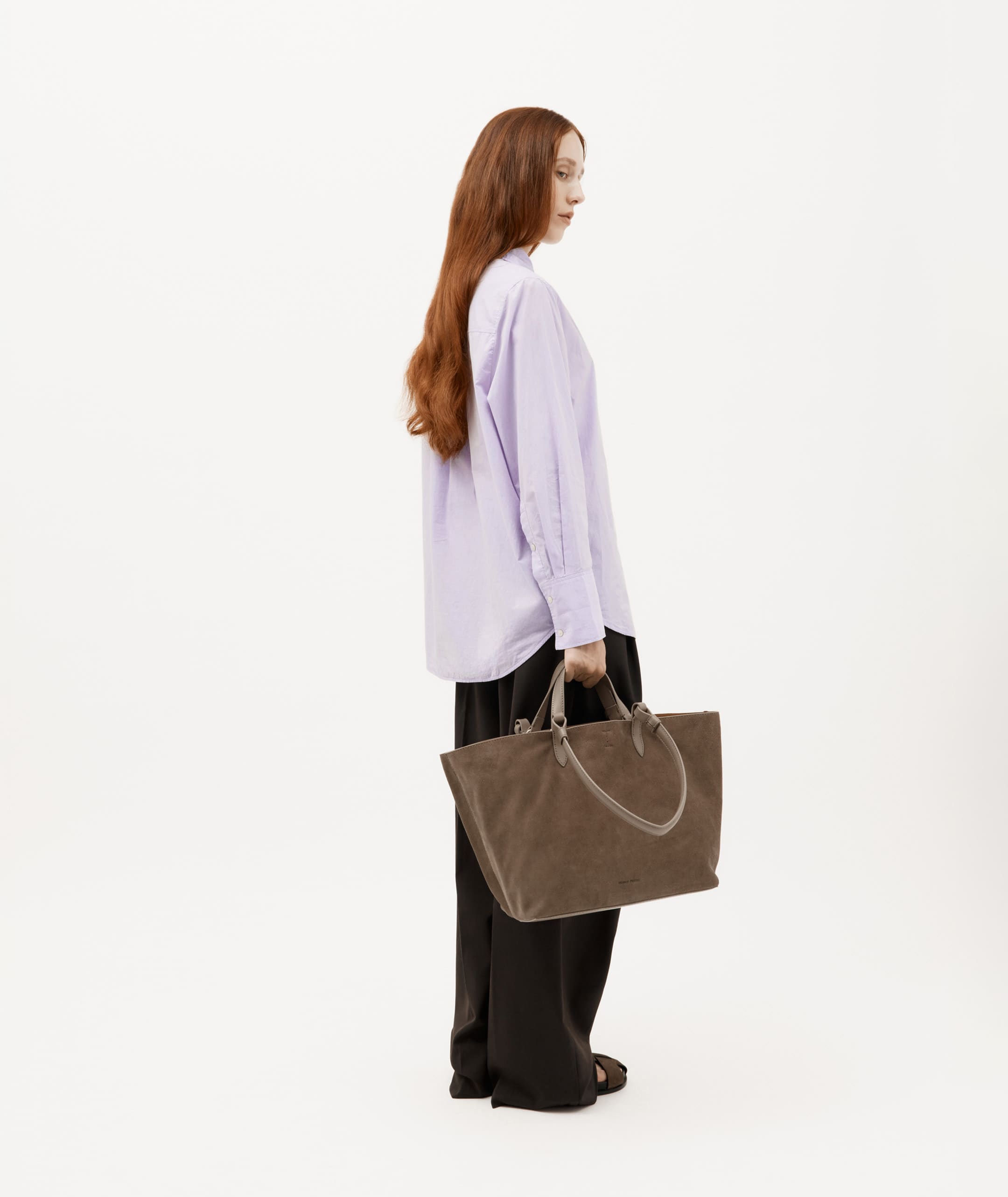 Mr Bandit Tote Maxi - Donkey Suede