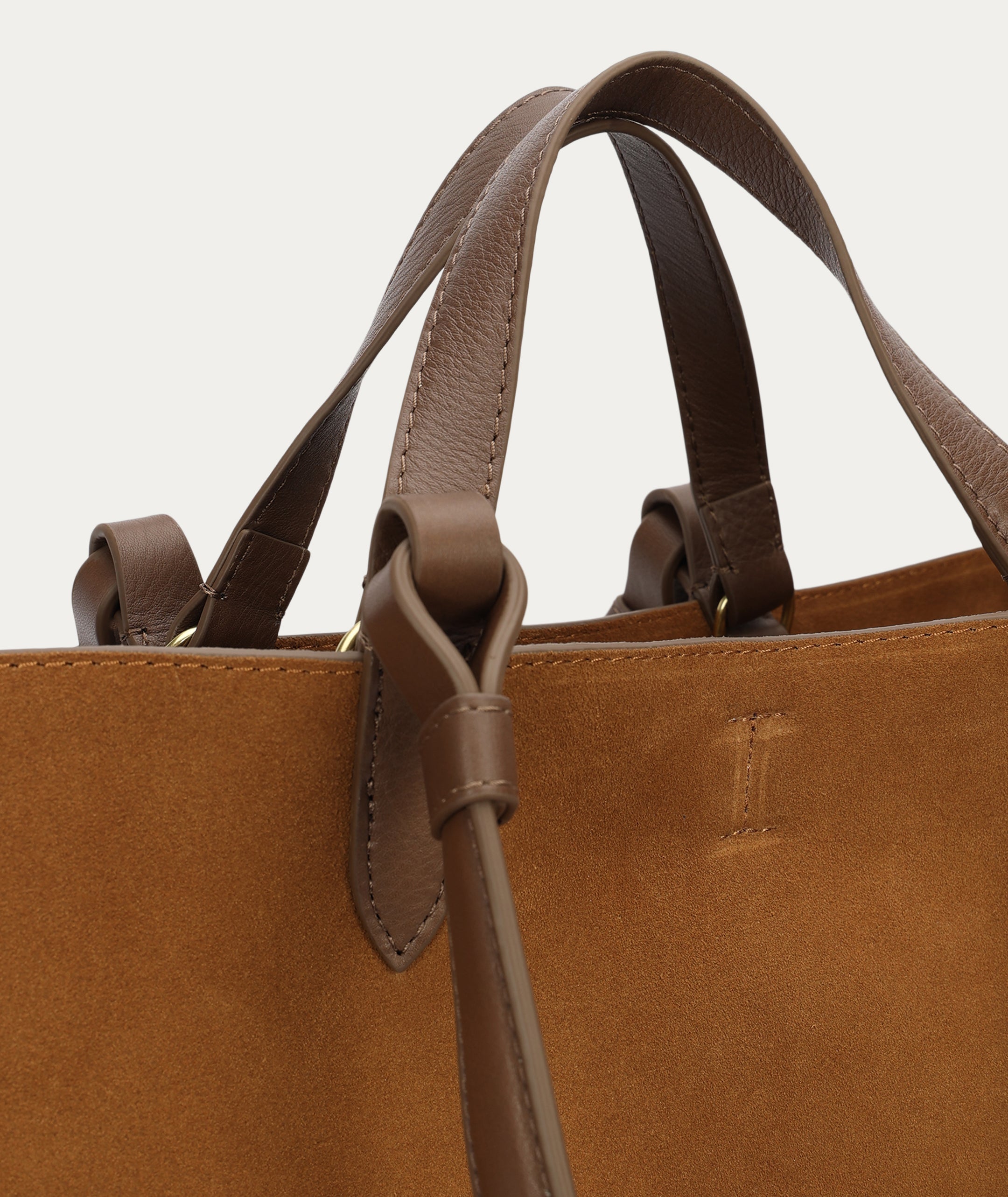 Mr Bandit Tote Maxi - Gingerbread Suede