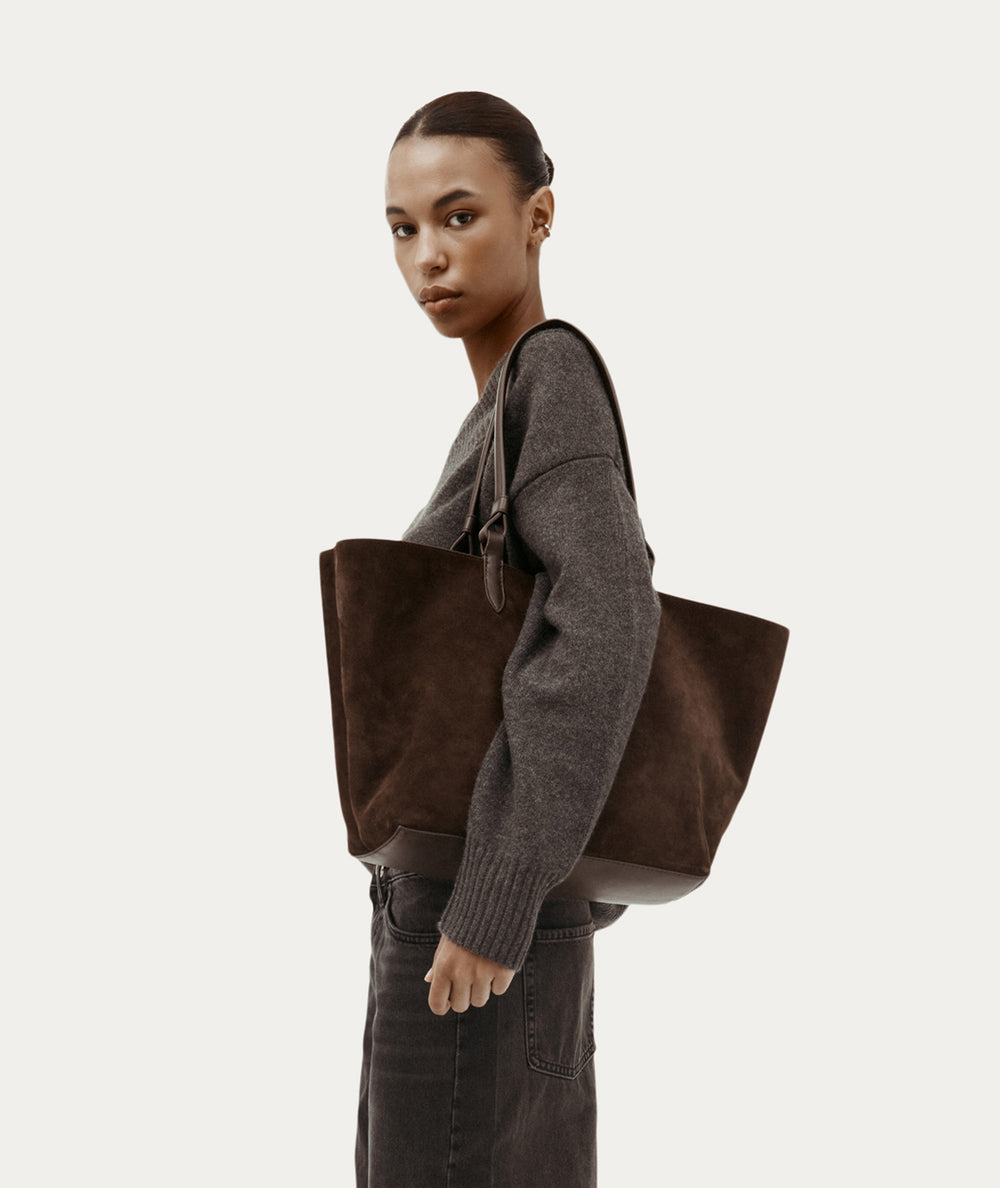 Mr Bandit Tote Maxi - Java Suede