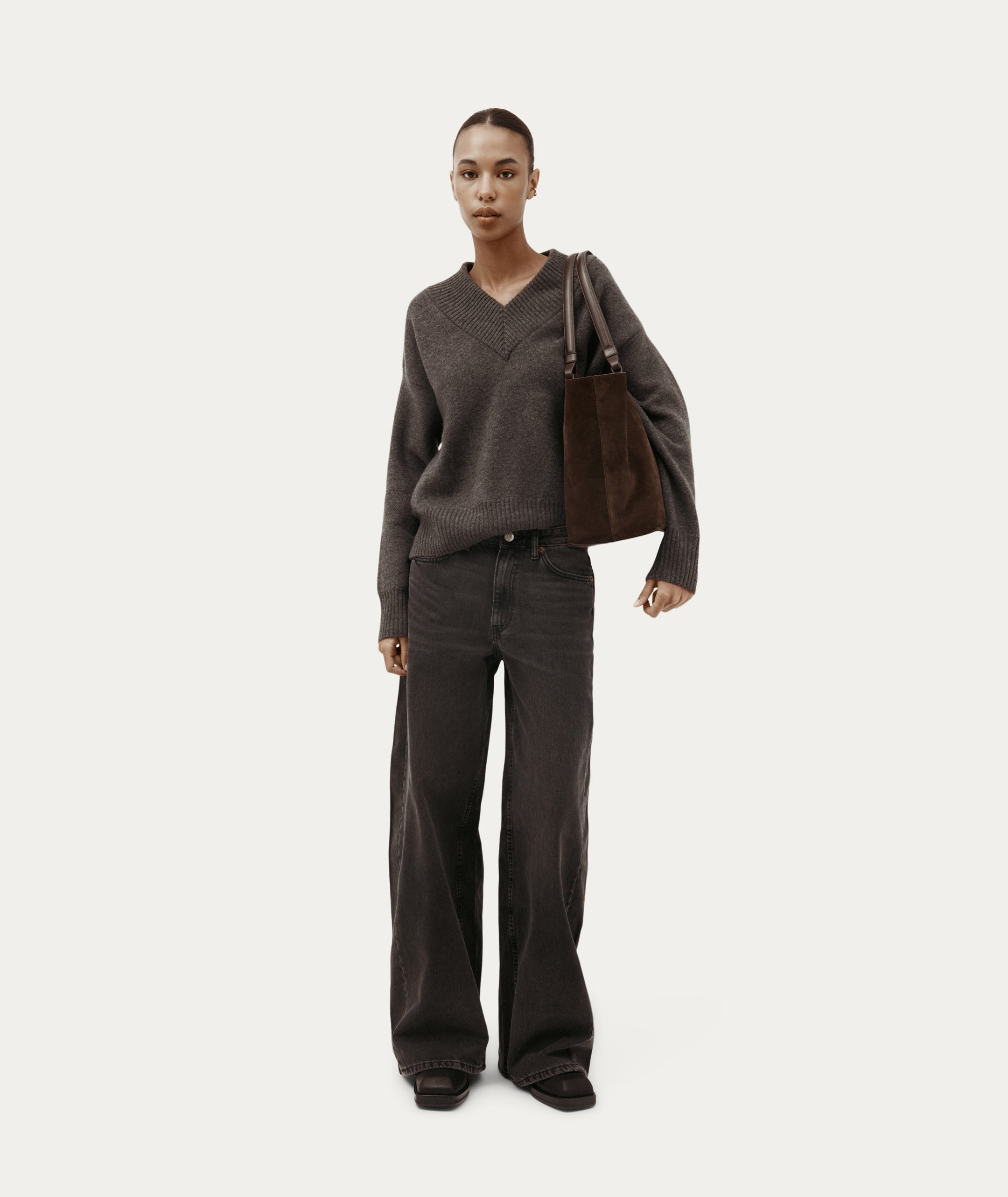 Mr Bandit Tote Maxi - Java Suede