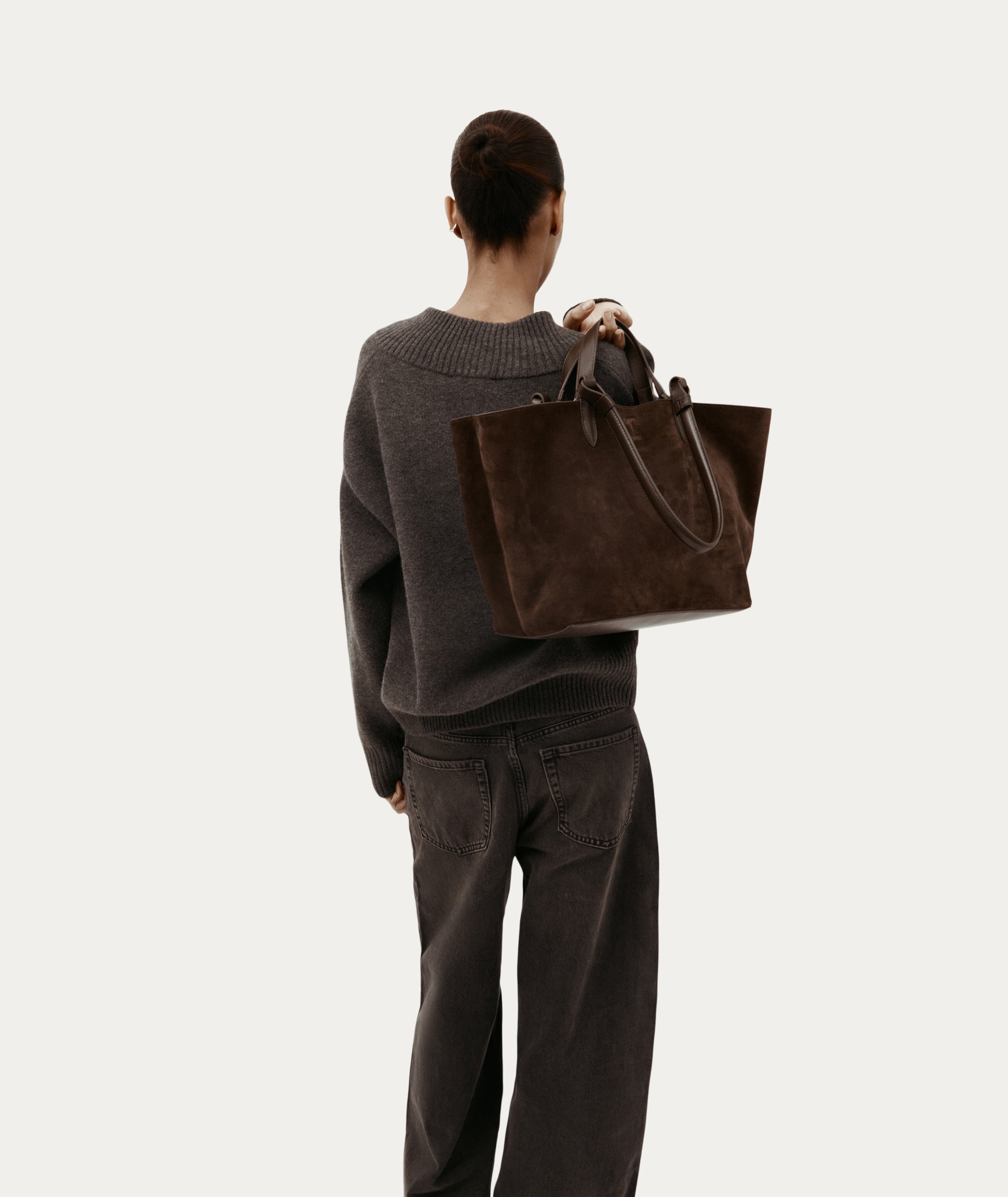 Mr Bandit Tote Maxi - Java Suede