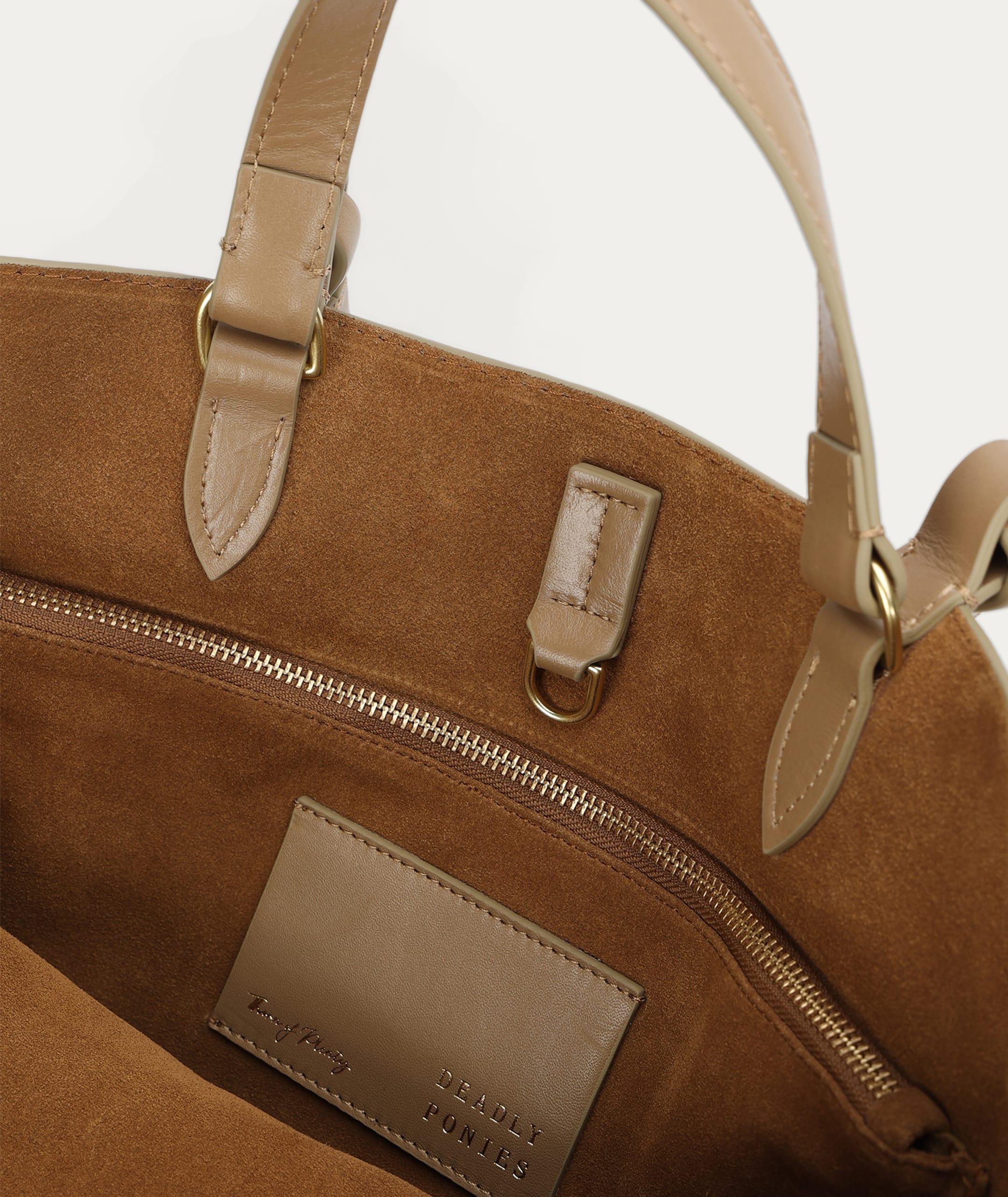 Mr Bandit Tote Maxi - Oat Suede