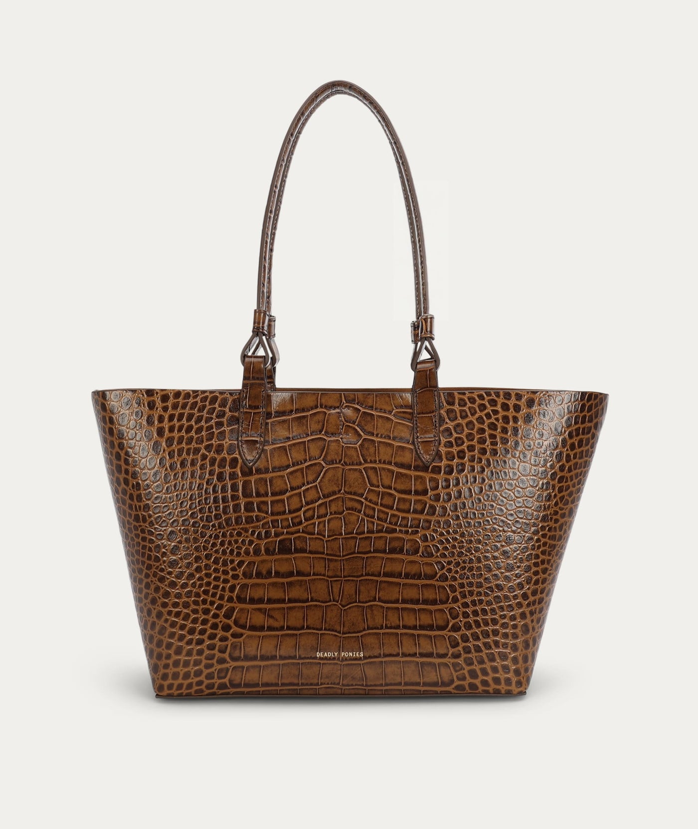 Mr Bandit Tote - Toffee Croc