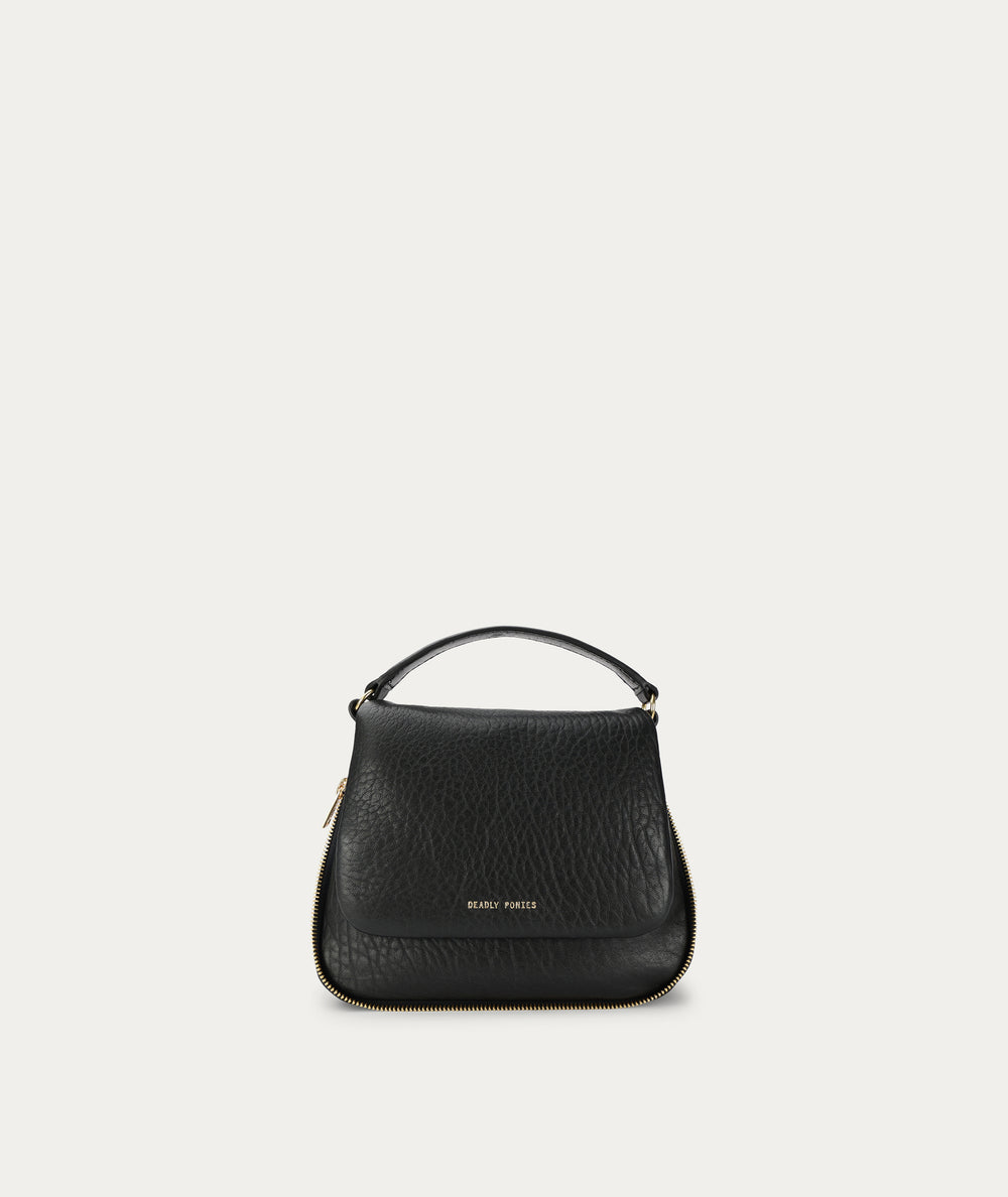 Mr Caiman Mini - Black Bulle/Brass