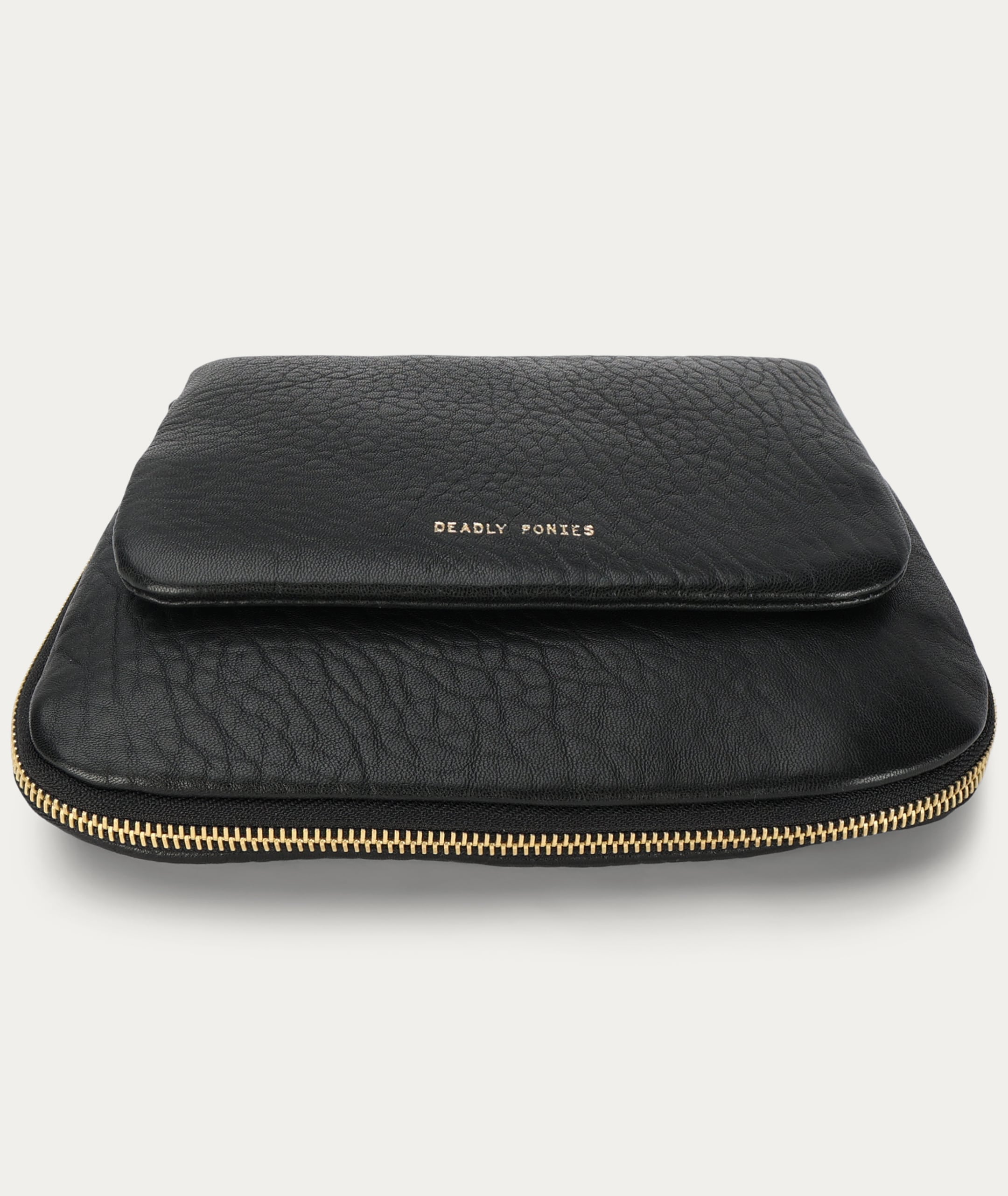 Mr Caiman Mini - Black Bulle/Brass