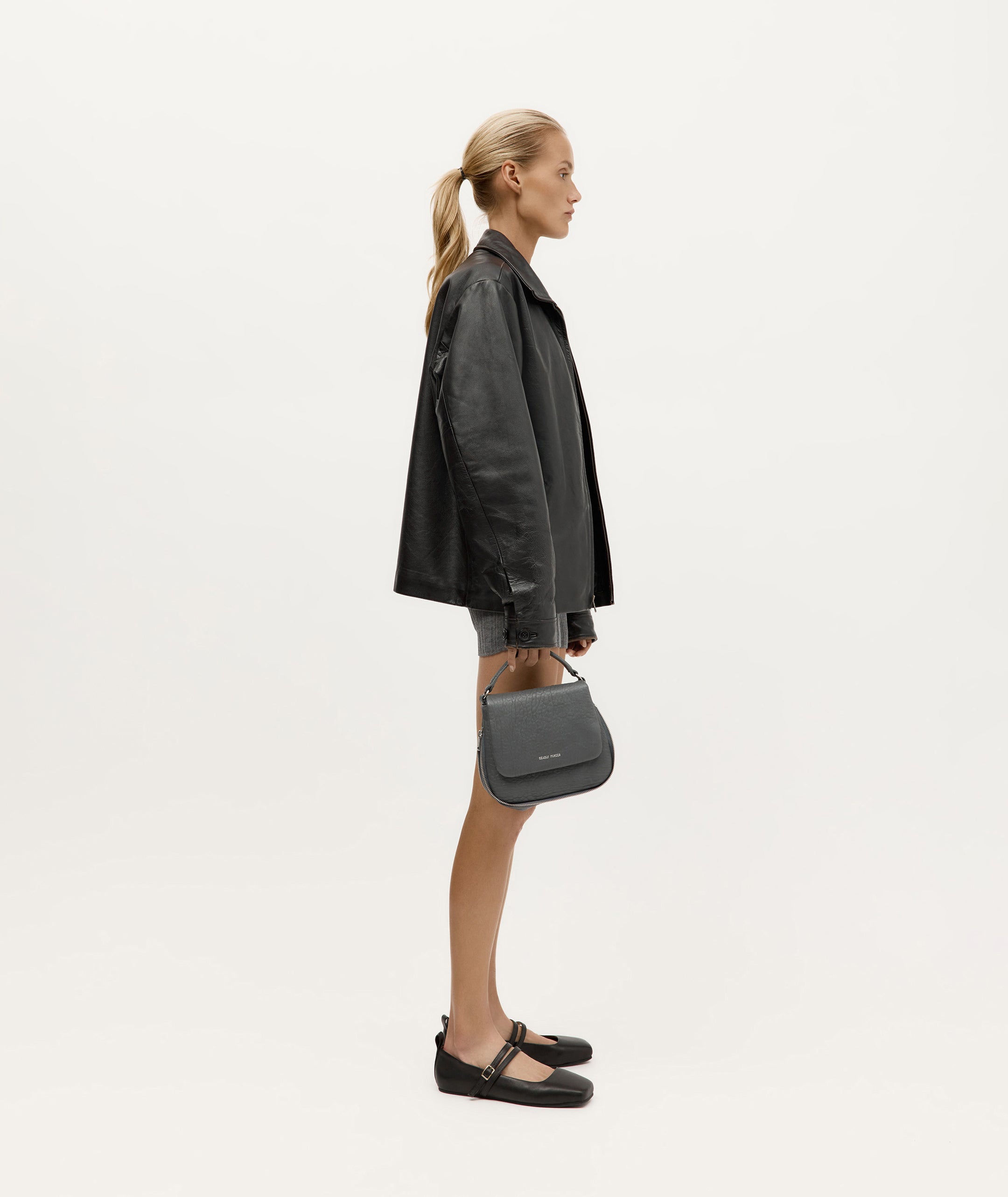 Mr Caiman Mini - Flint Bulle/Silver