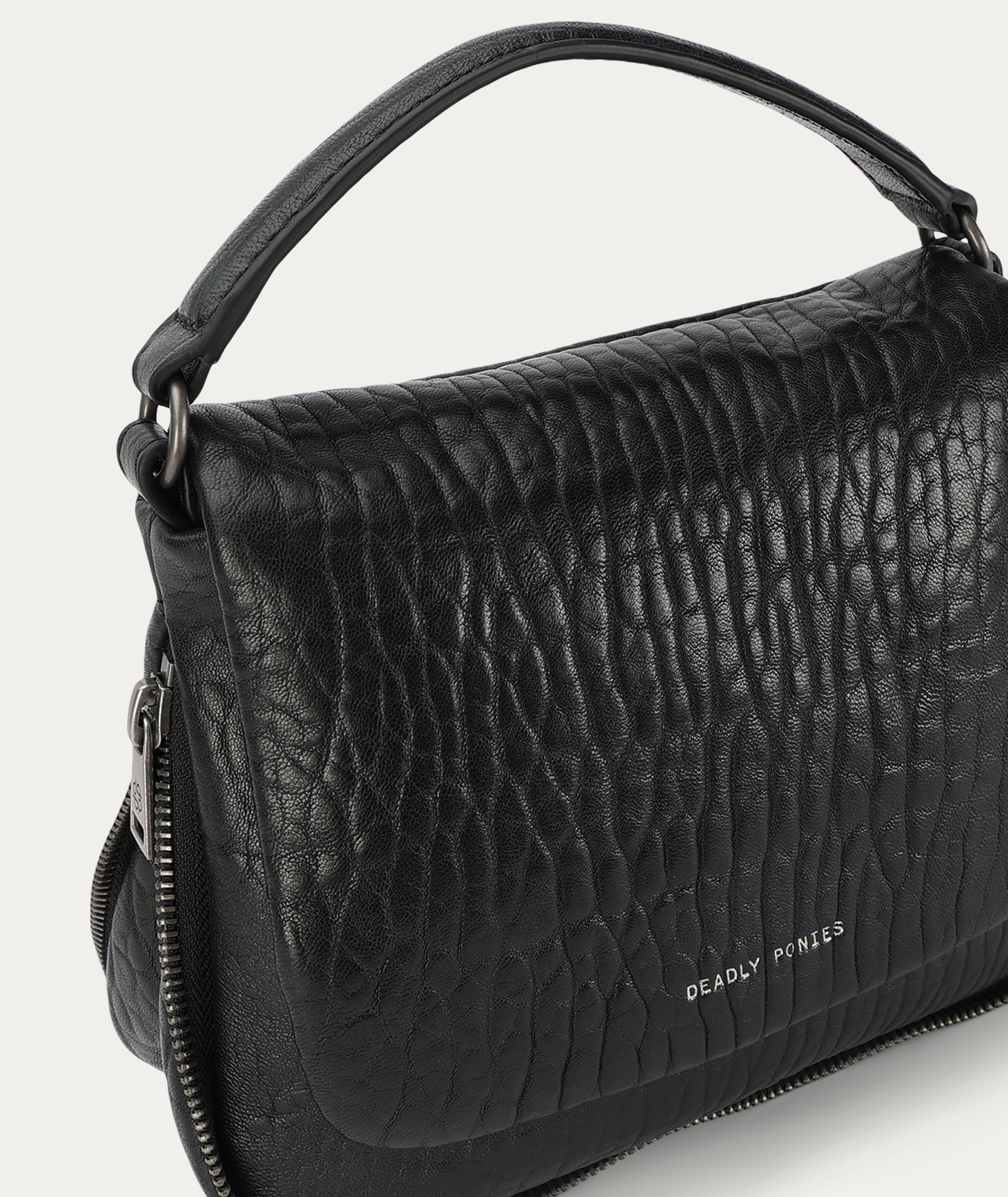 Mr Caiman Mini - Black Bulle/Gunmetal
