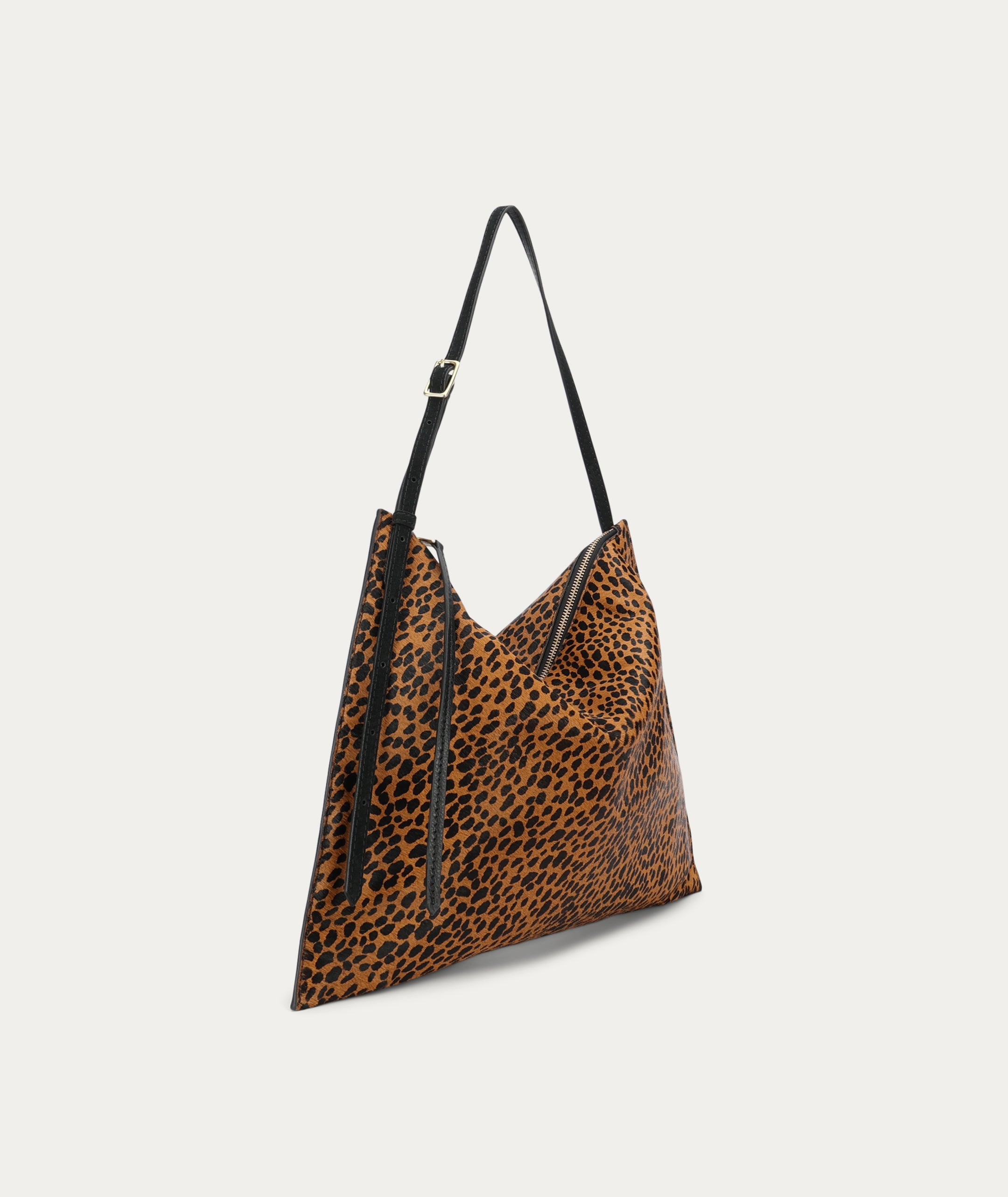 Chopalopagus Bag - Cheetah Calf Hair