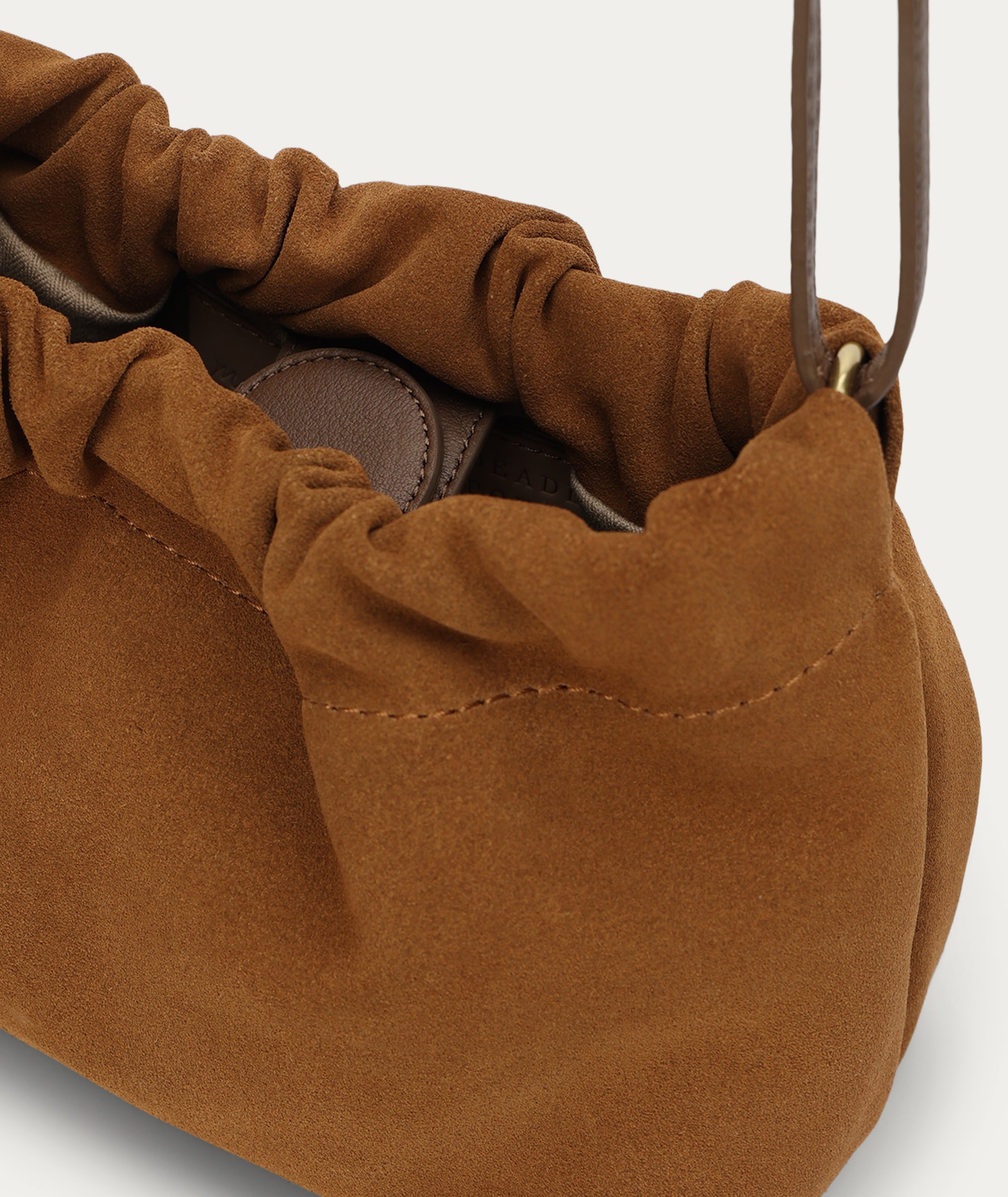 Mr Cinch Mini - Gingerbread Suede – Deadly Ponies