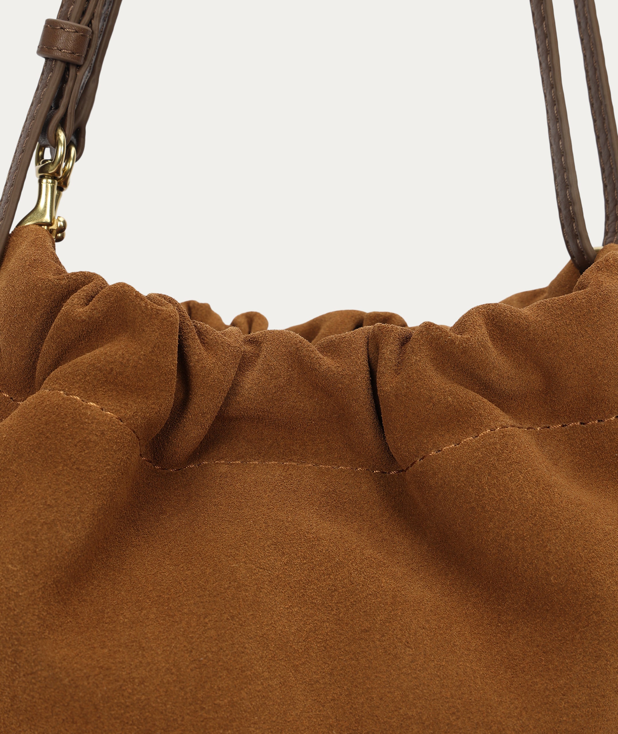 Mr Cinch Mini - Gingerbread Suede – Deadly Ponies