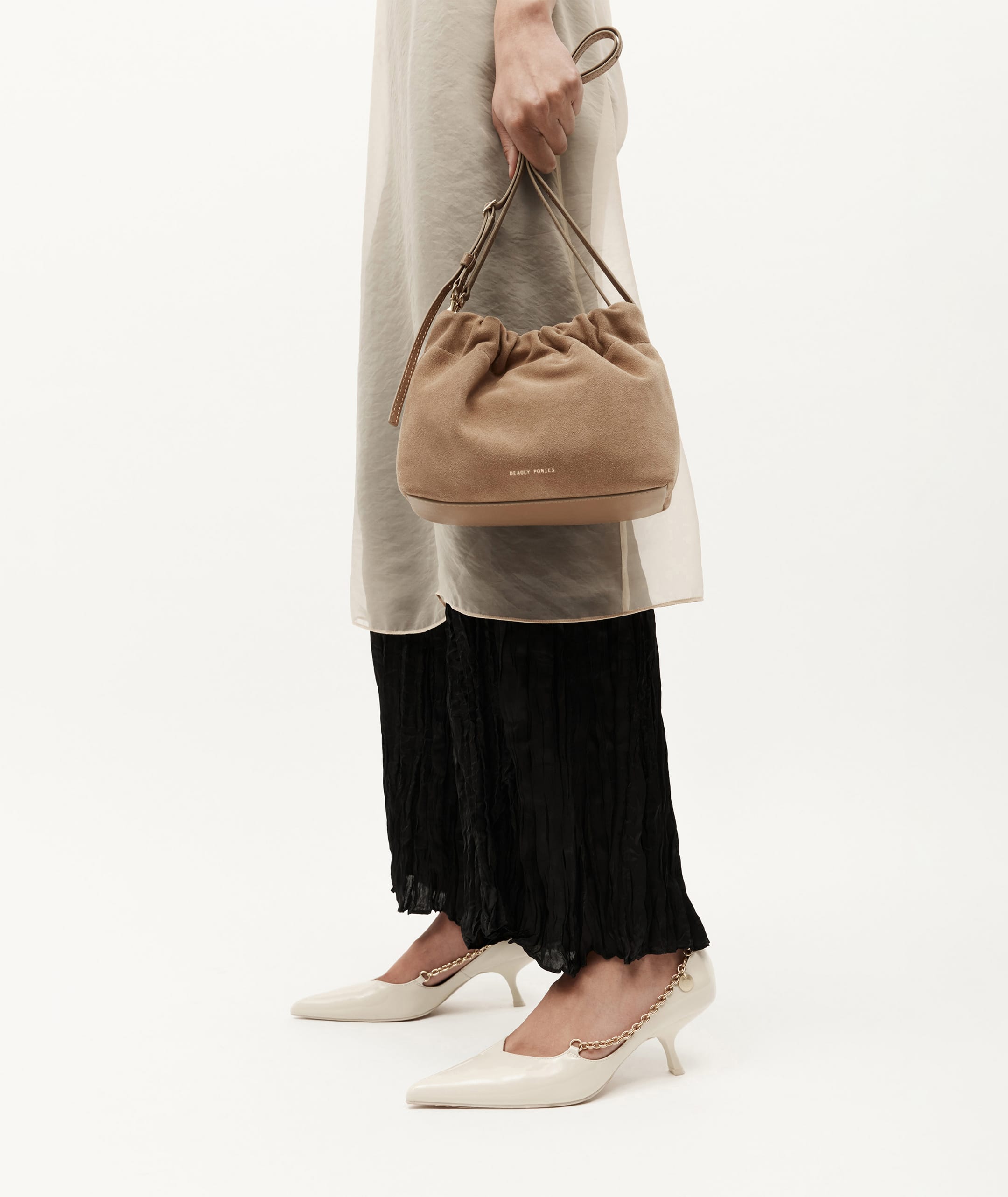 Mr Cinch Mini - Oat Suede