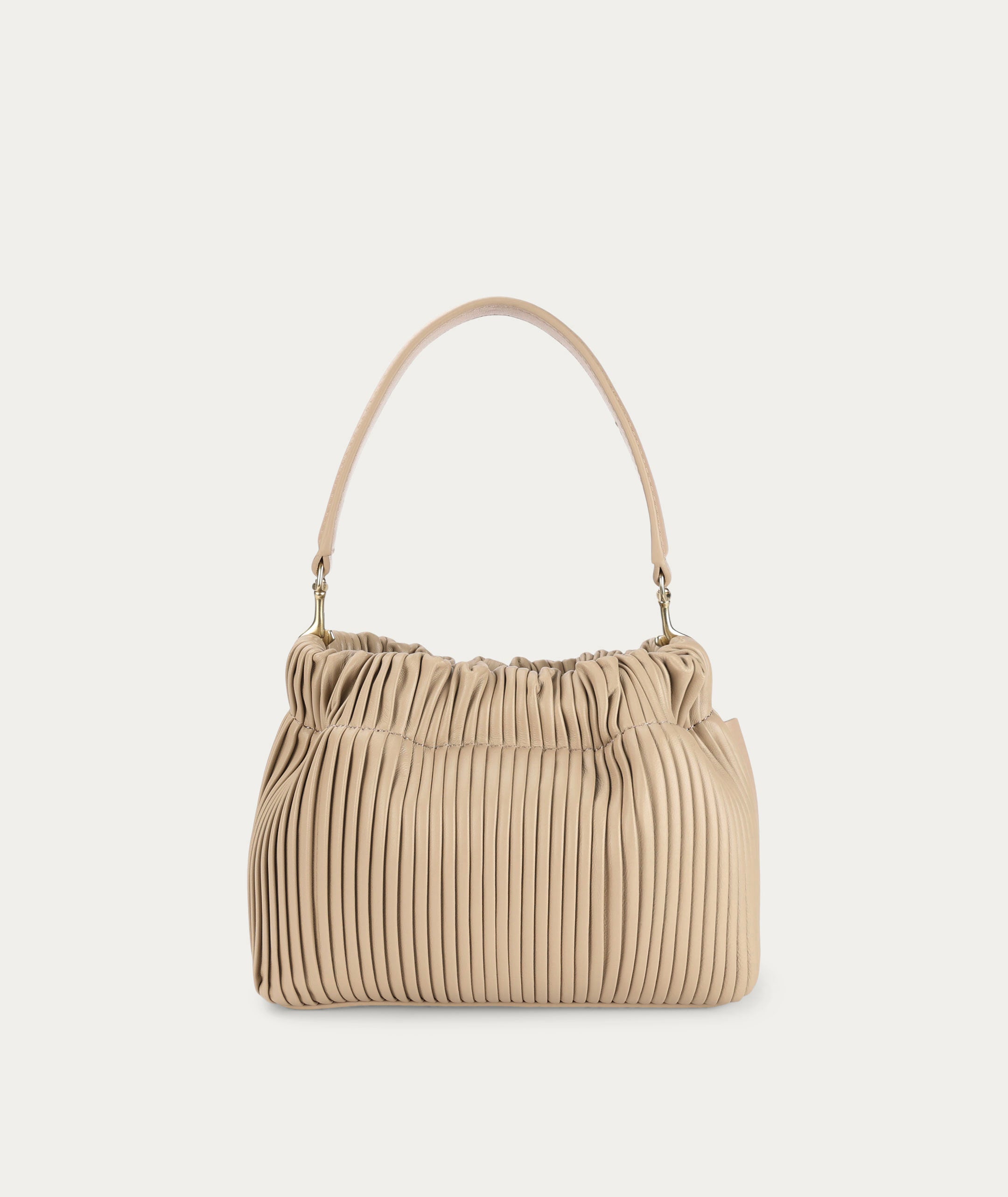 Mr Cinch Mini - Porcini Pleated