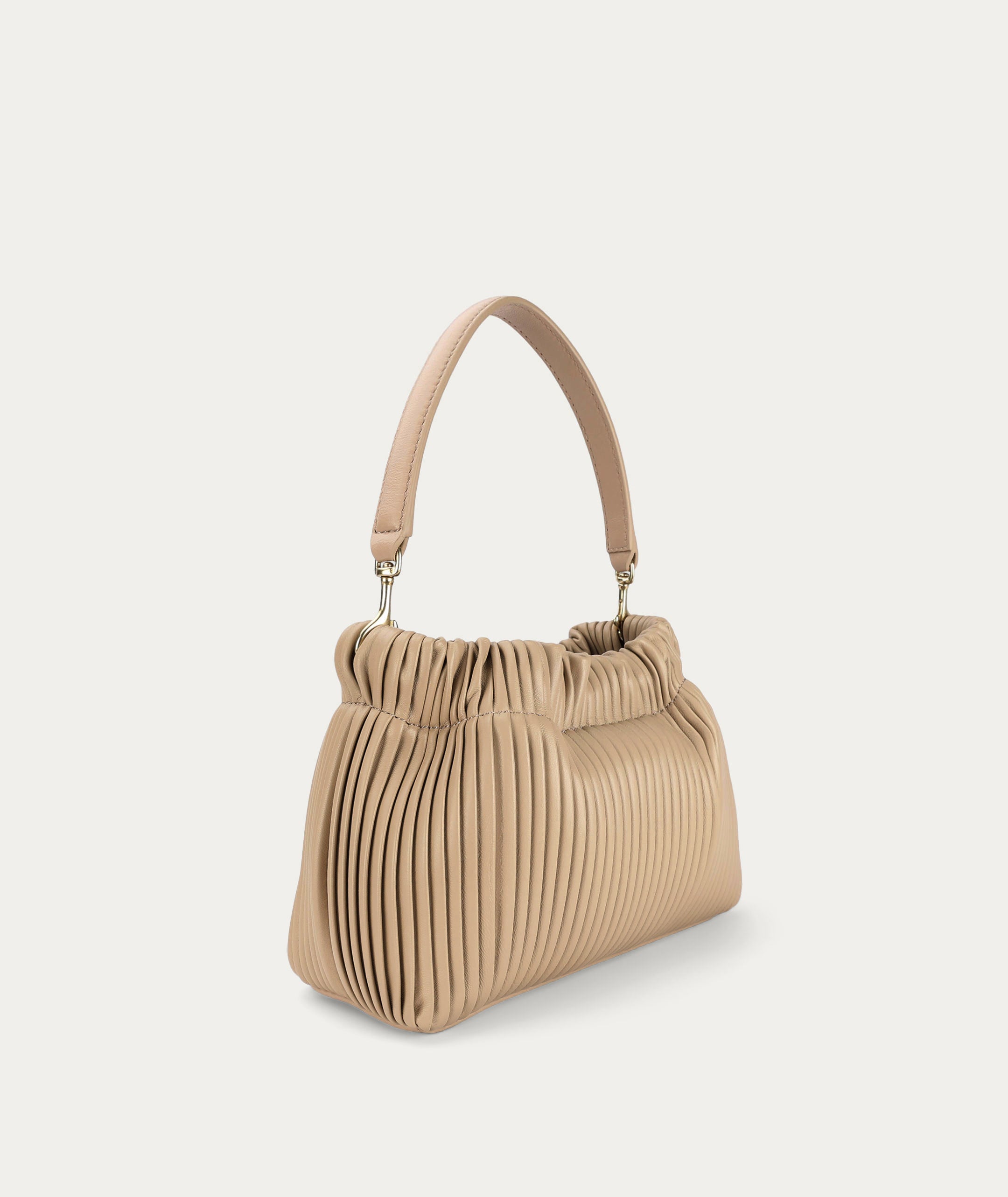 Mr Cinch Mini - Porcini Pleated