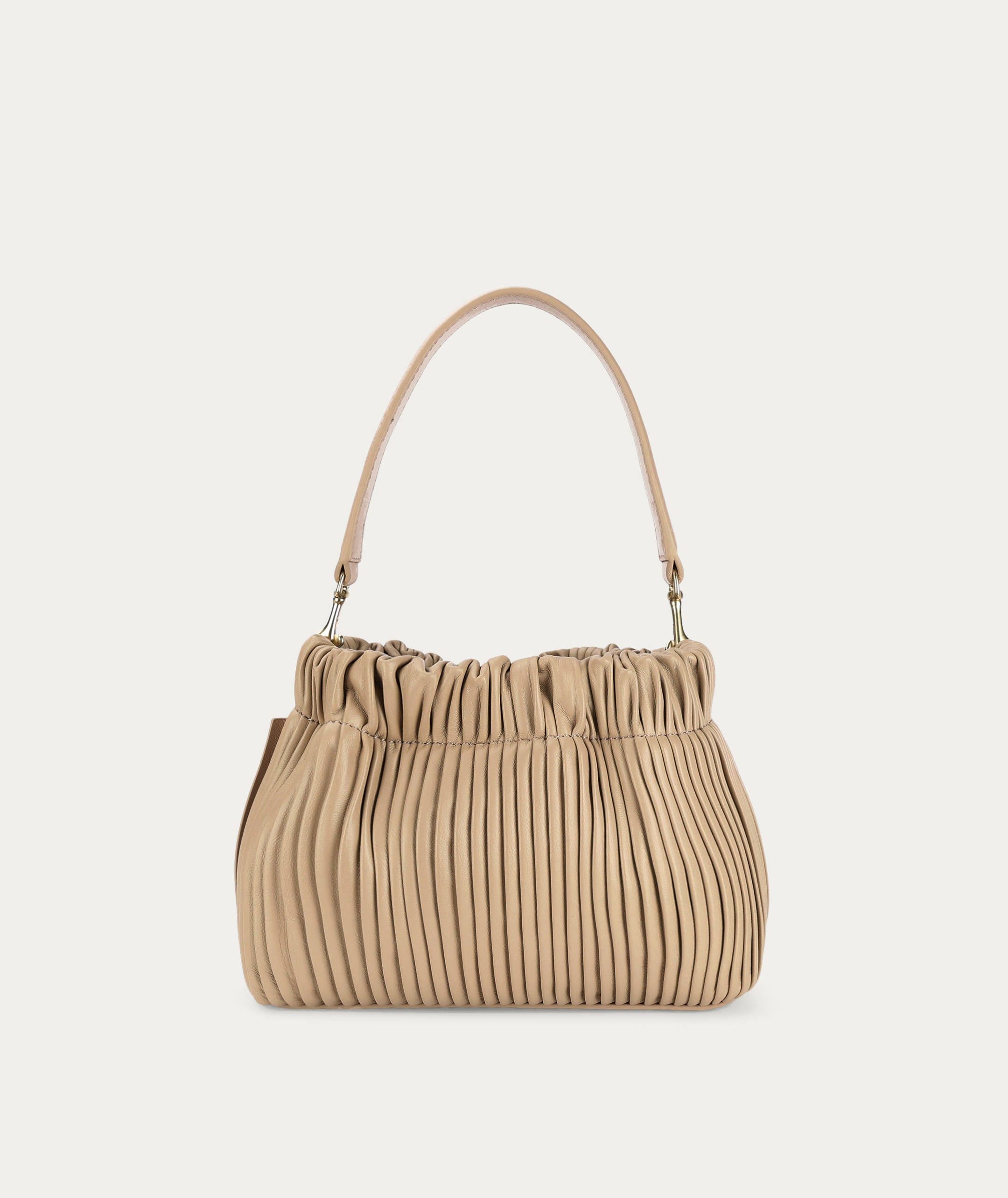 Mr Cinch Mini - Porcini Pleated