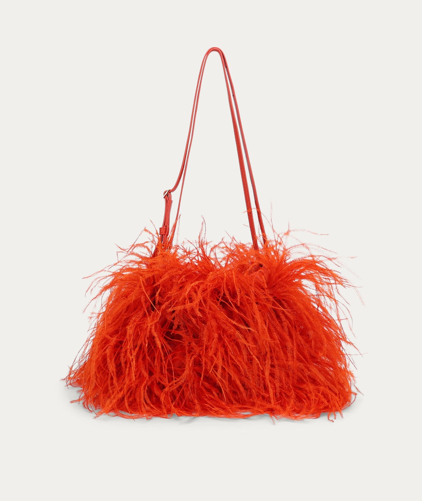 Mr Cinch Mini - Tamarillo Ostrich Feather