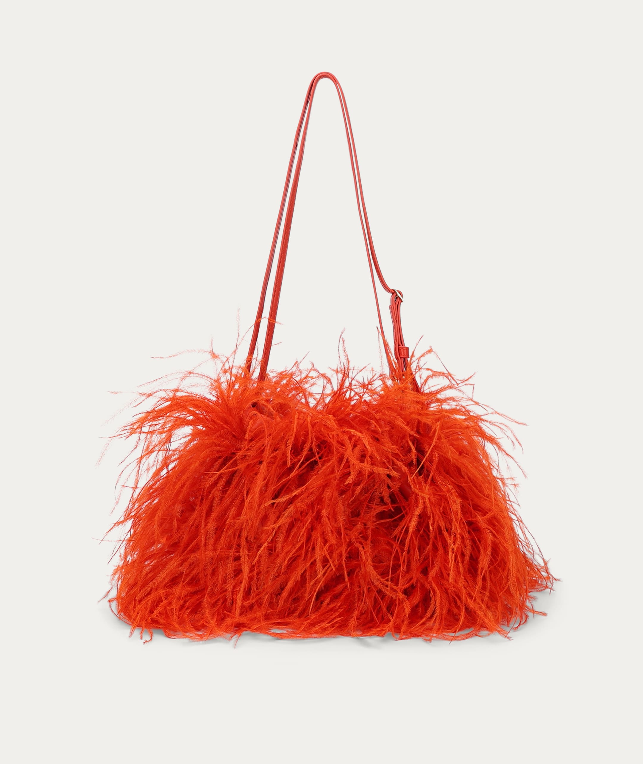 Mr Cinch Mini - Tamarillo Ostrich Feather