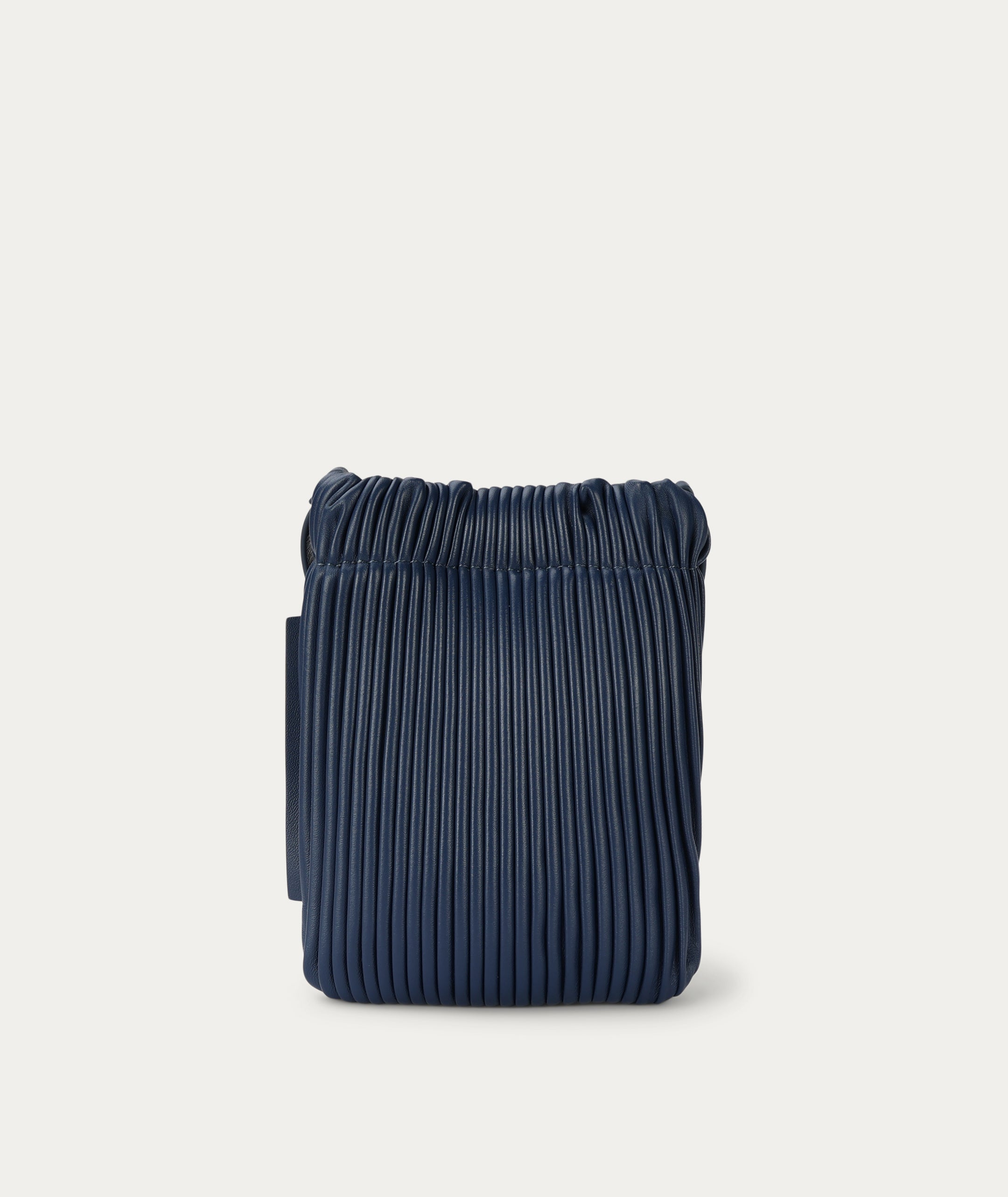 Mr Cinch Pouch - Indigo Pleated