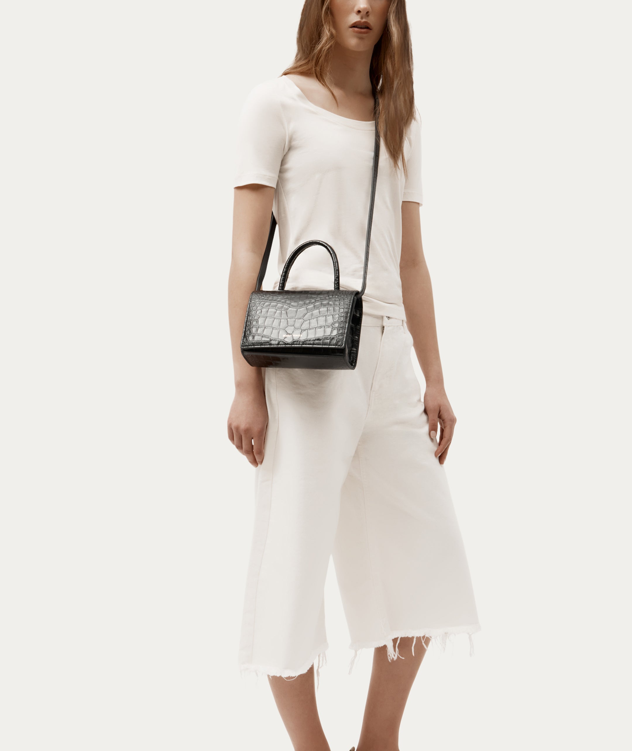 Jagger Bag - Black Croc