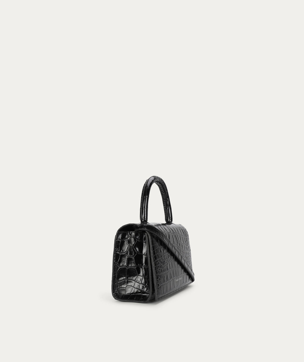 Jagger Bag - Black Croc
