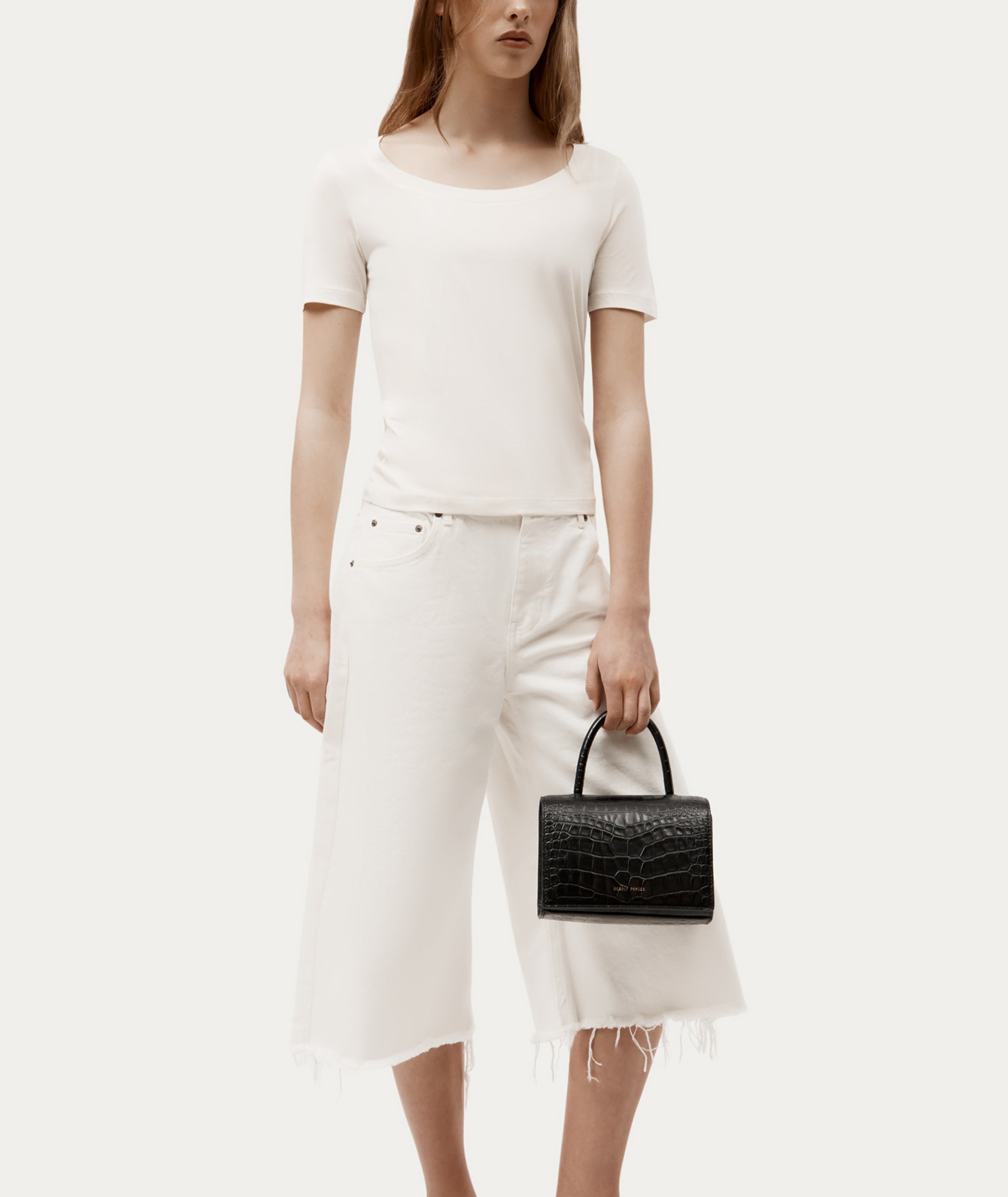 Jagger Bag - Black Croc