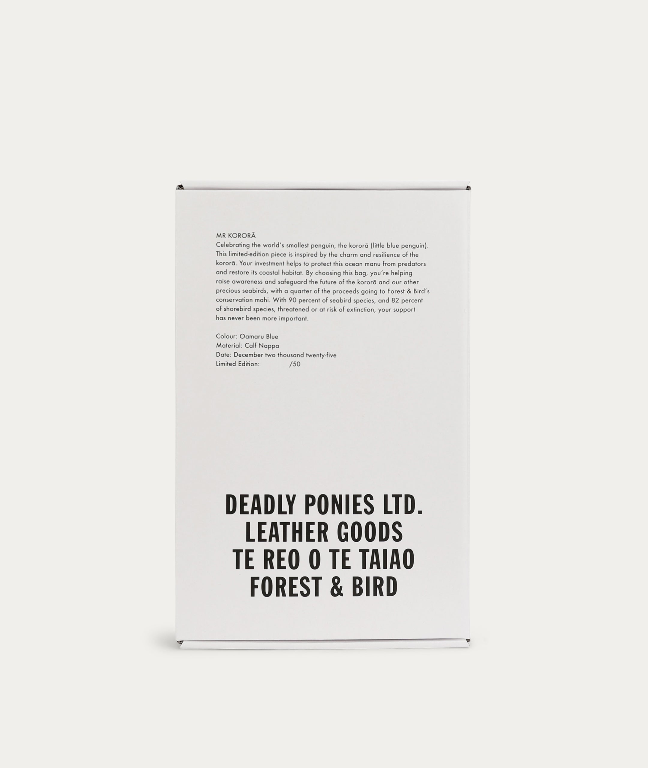 Mr Kororā - Oamaru Blue