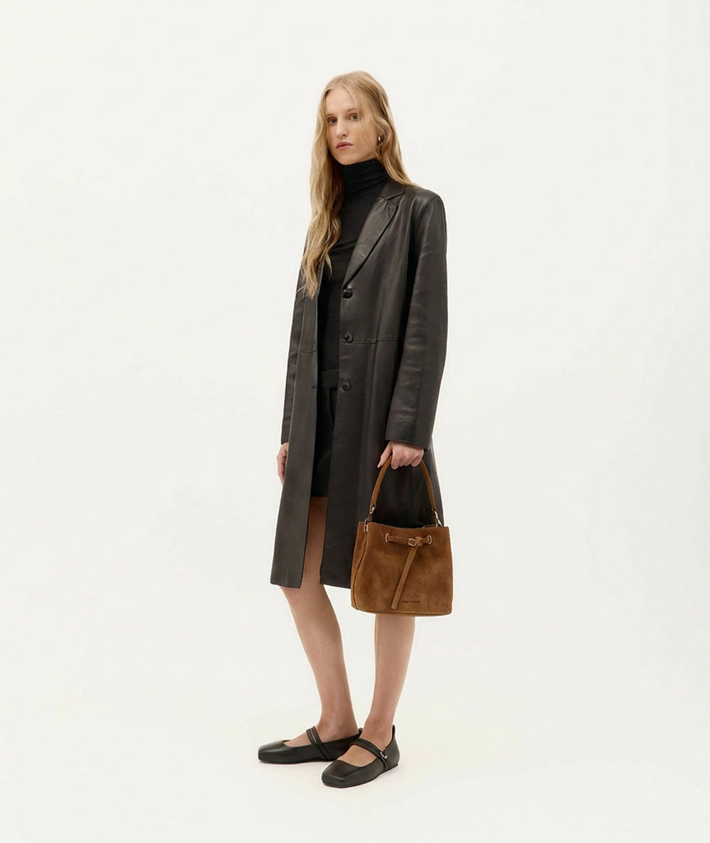 Mr Penny - Gingerbread Suede