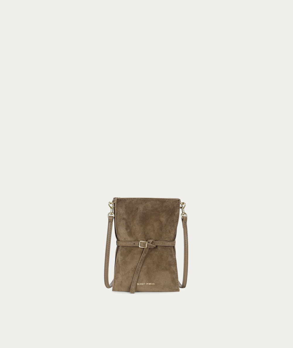 Mr Penny Pouchette - Dune Suede