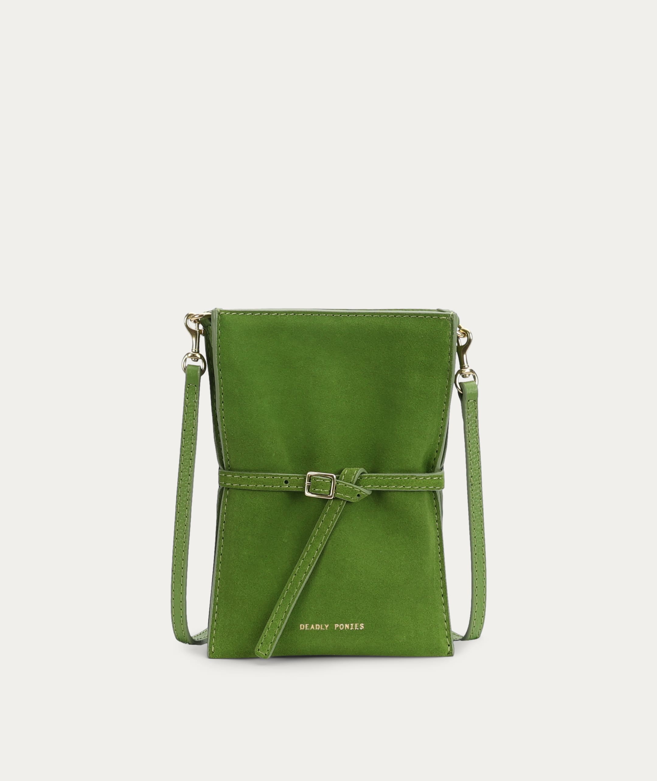 Mr Penny Pouchette - Frog Suede