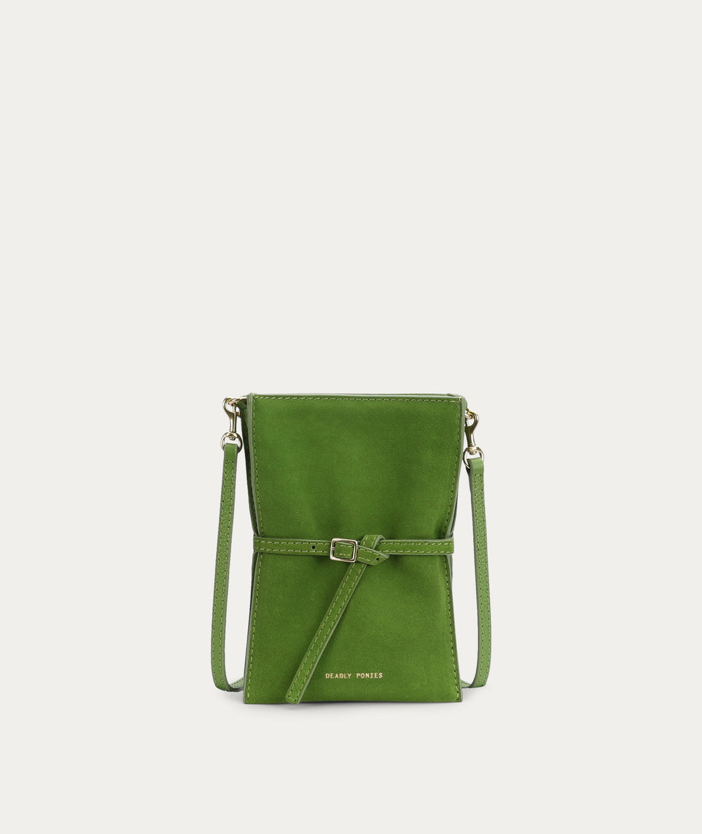 Mr Penny Pouchette - Frog Suede