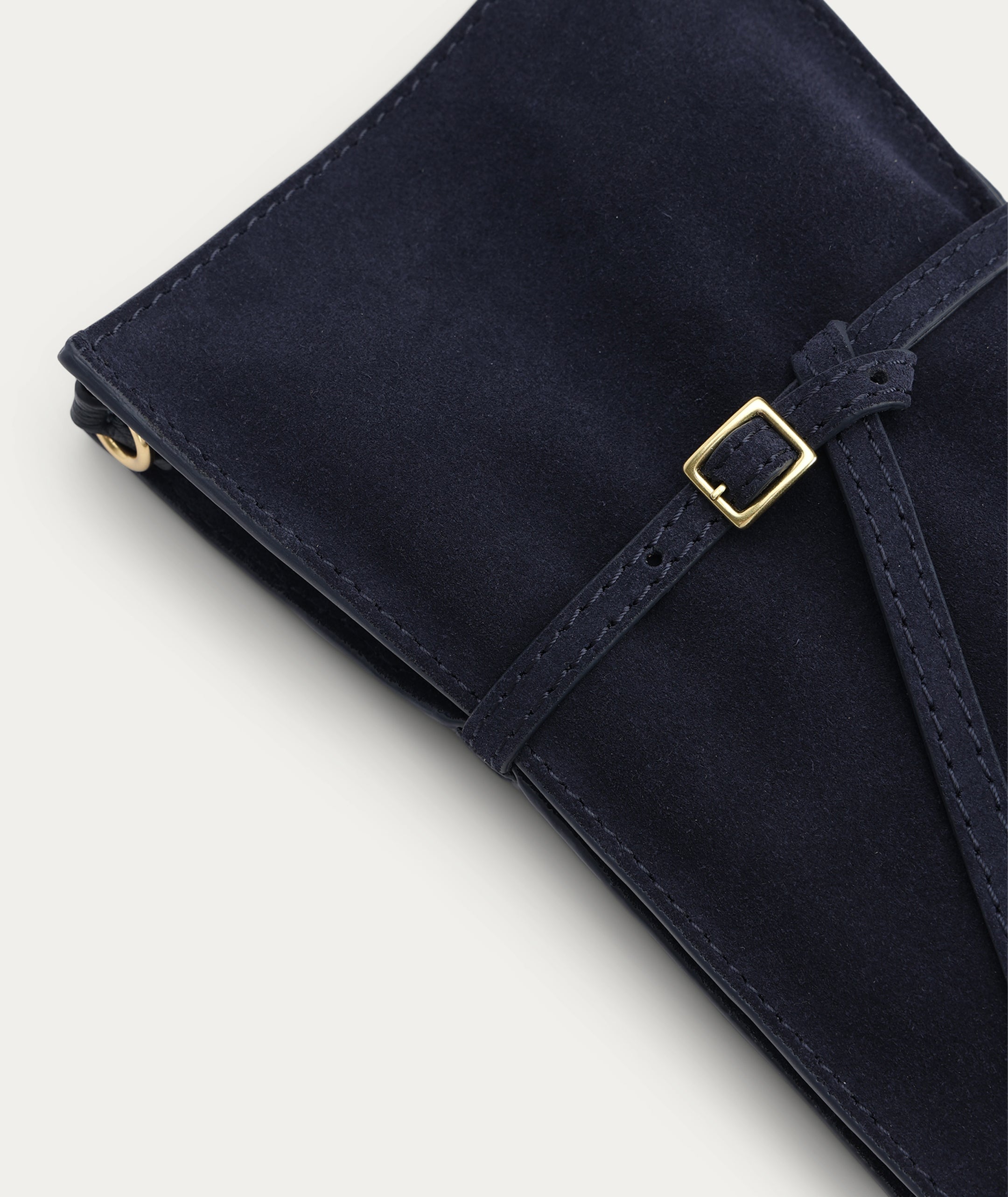 Mr Penny Pouchette - Indigo Suede