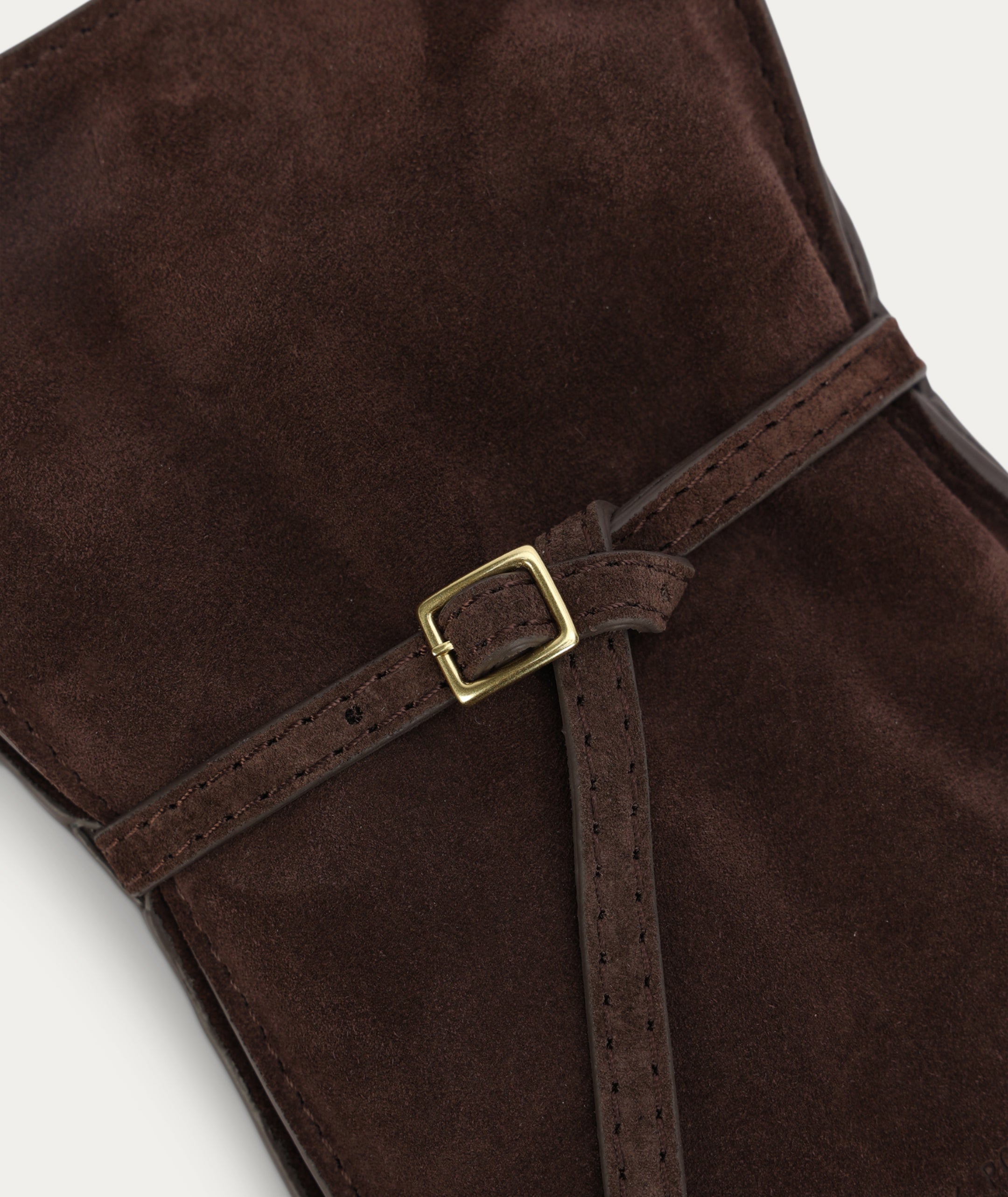 Mr Penny Pouchette - Java Suede