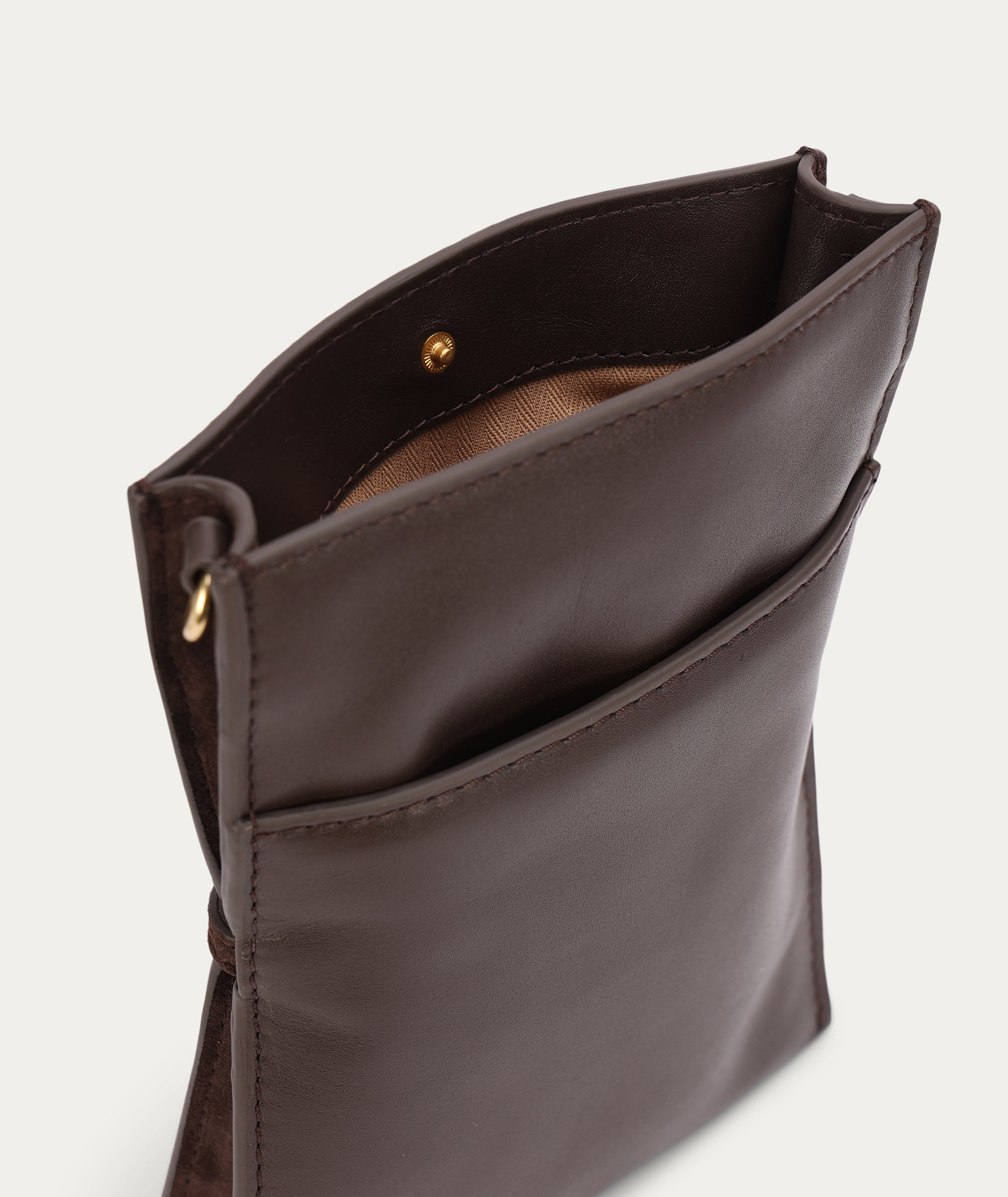 Mr Penny Pouchette - Java Suede