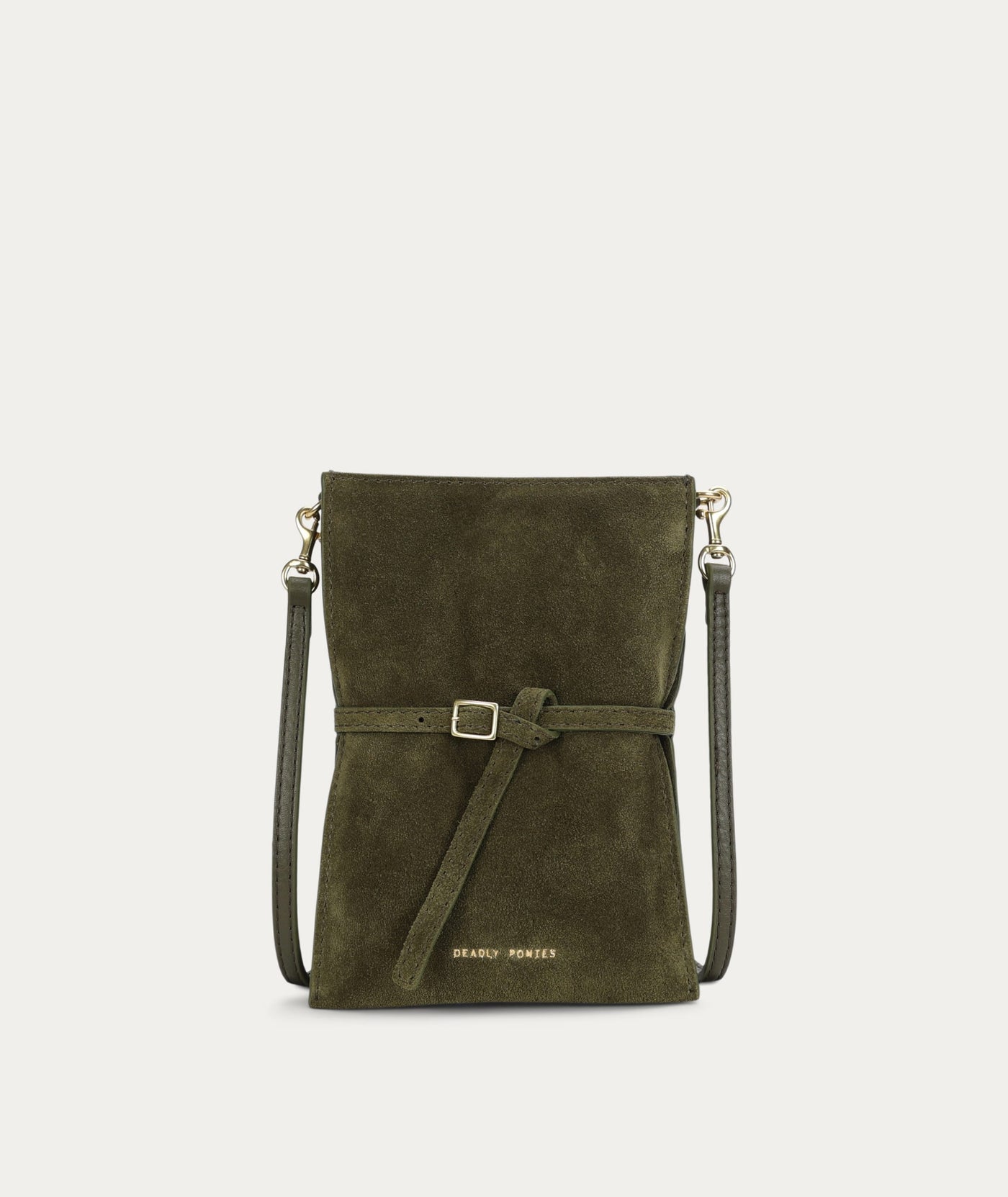 Mr Penny Pouchette - Kale Suede