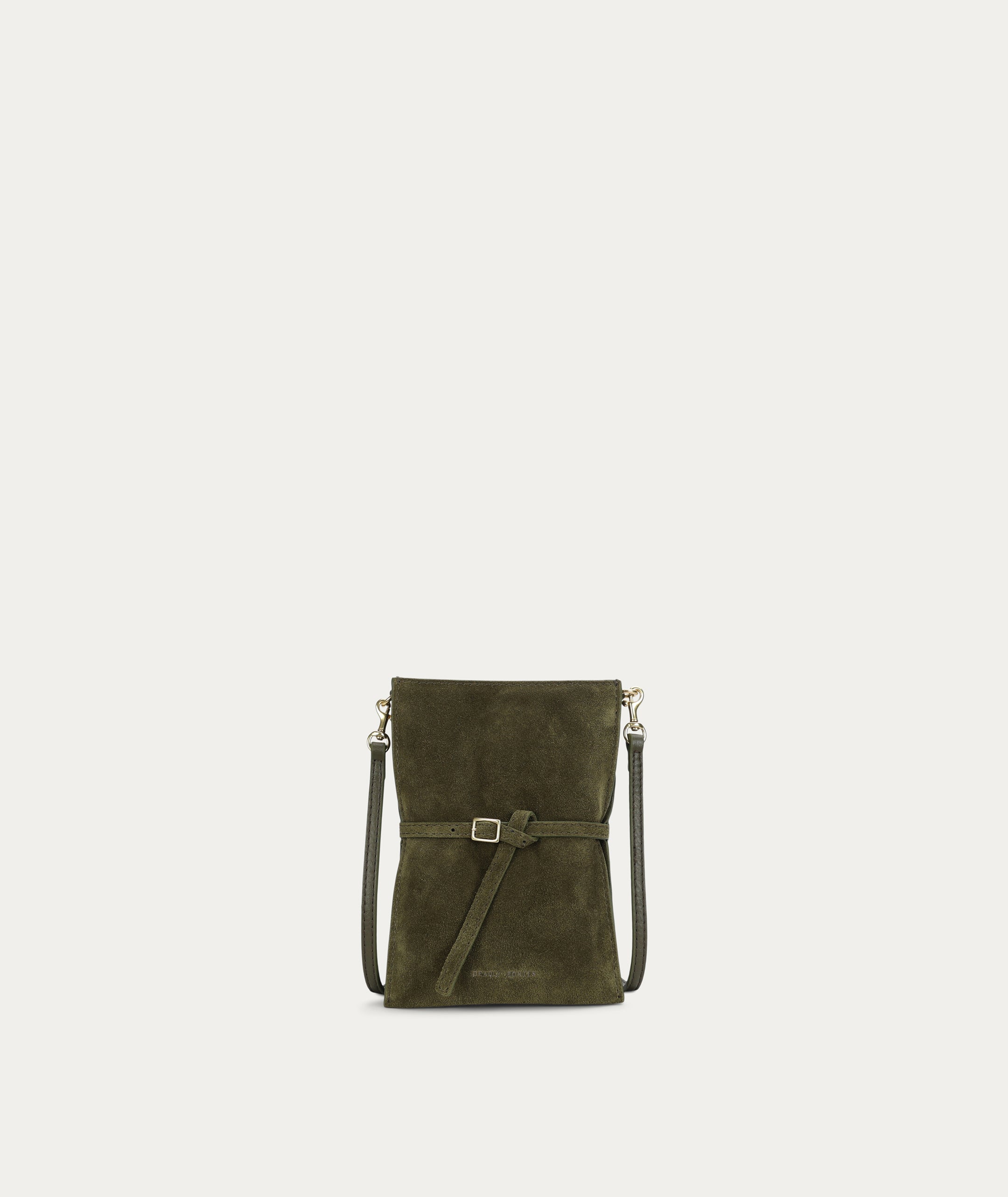 Mr Penny Pouchette - Kale Suede