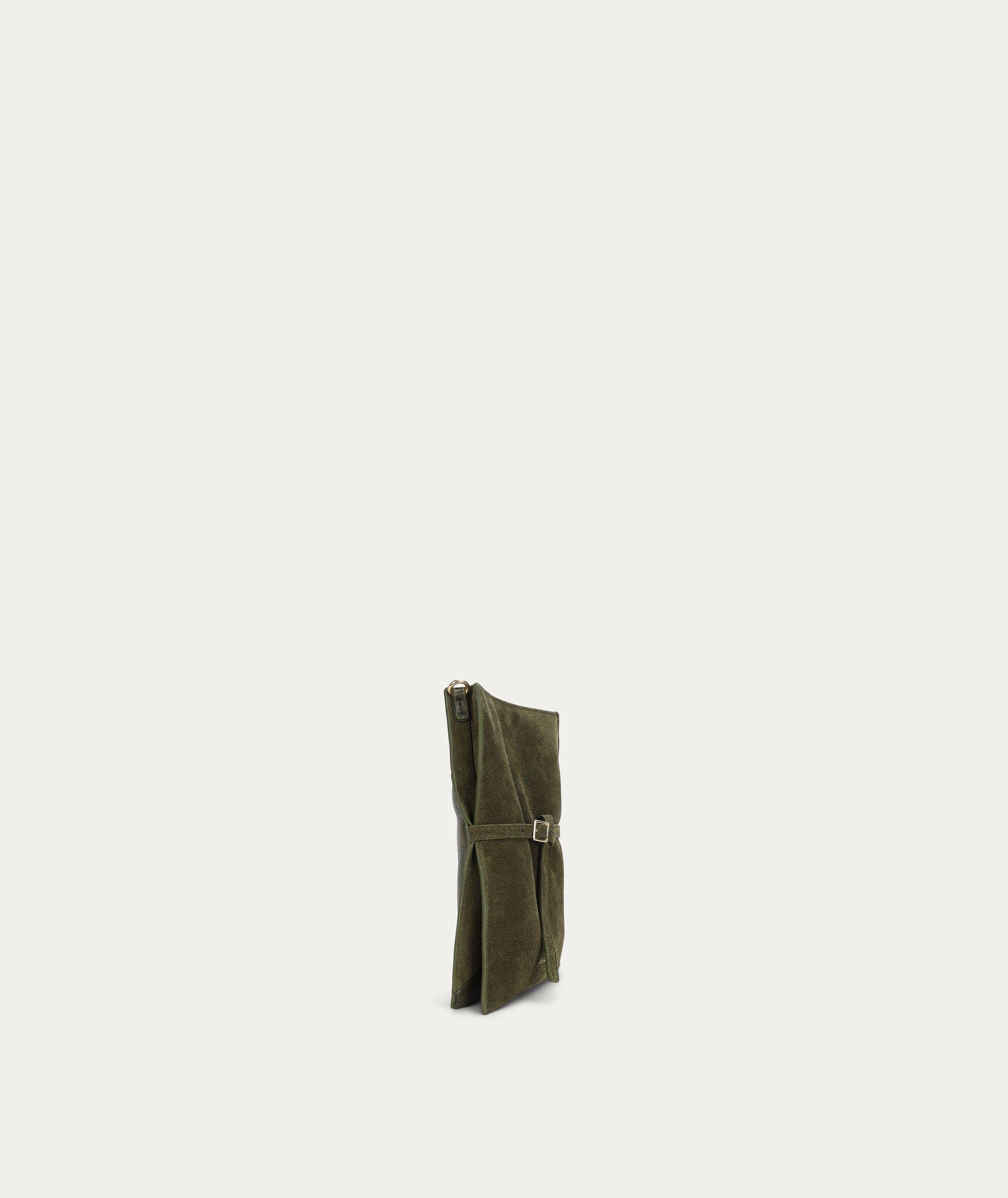 Mr Penny Pouchette - Kale Suede