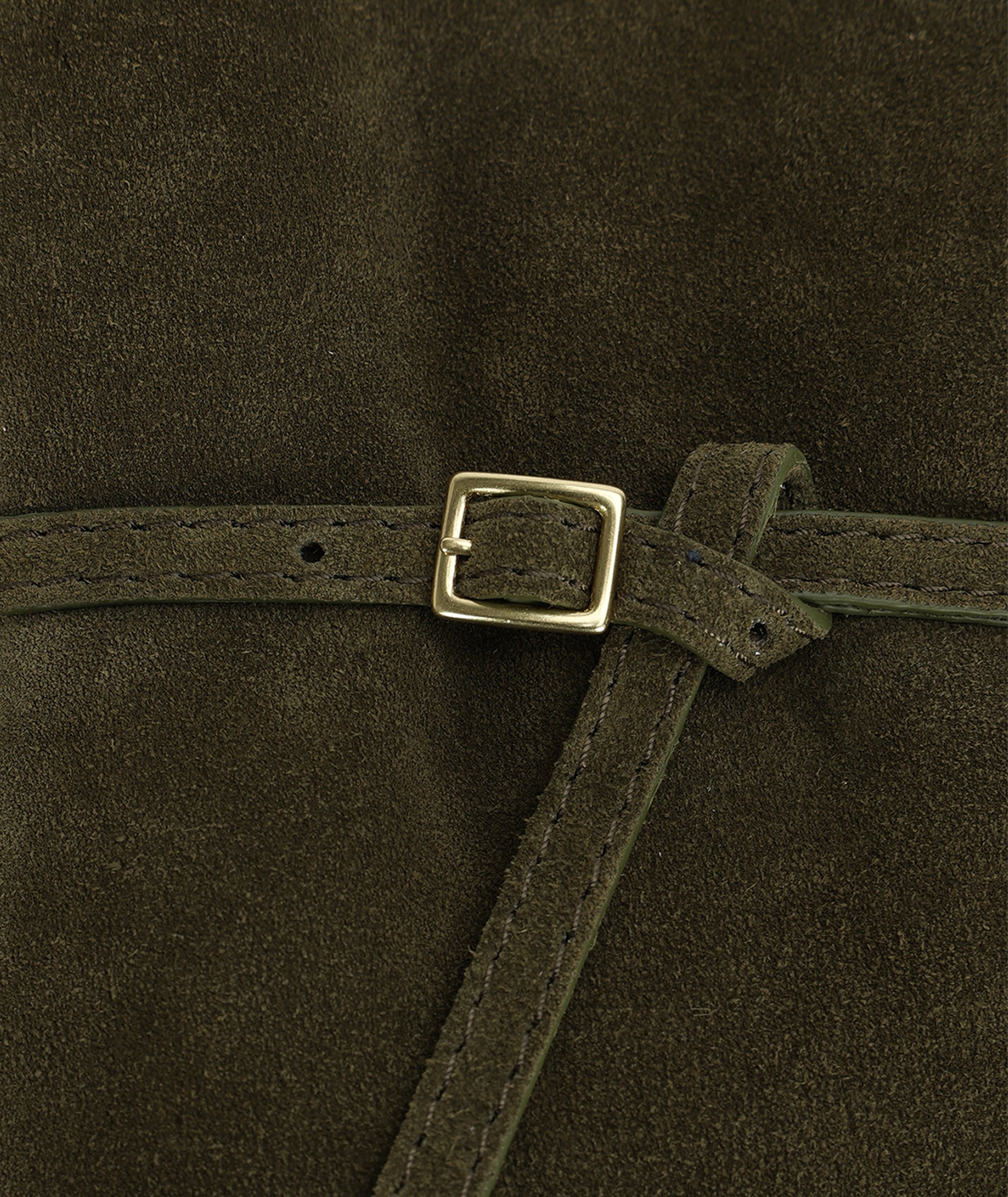 Mr Penny Pouchette - Kale Suede