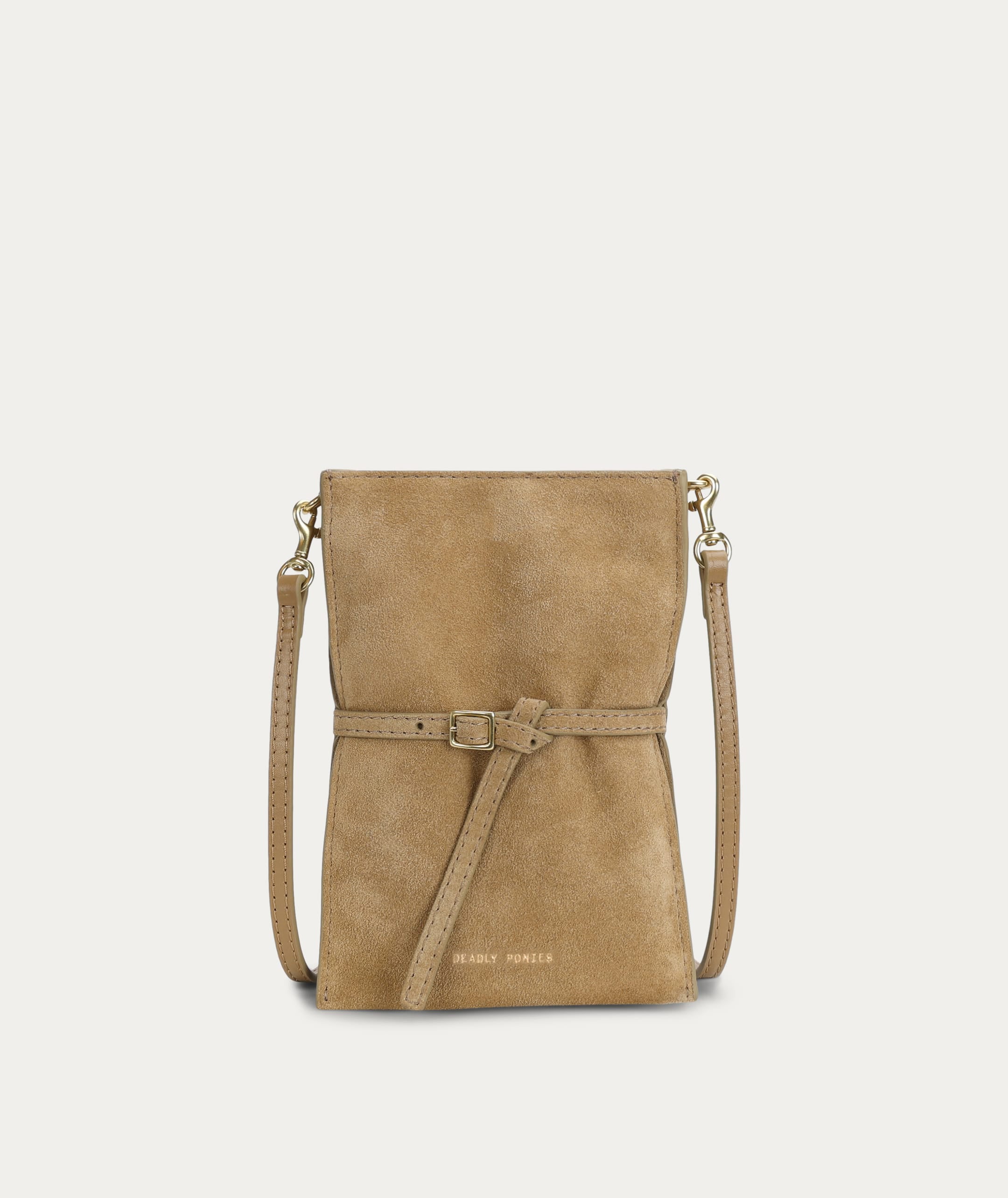 Mr Penny Pouchette - Oat Suede