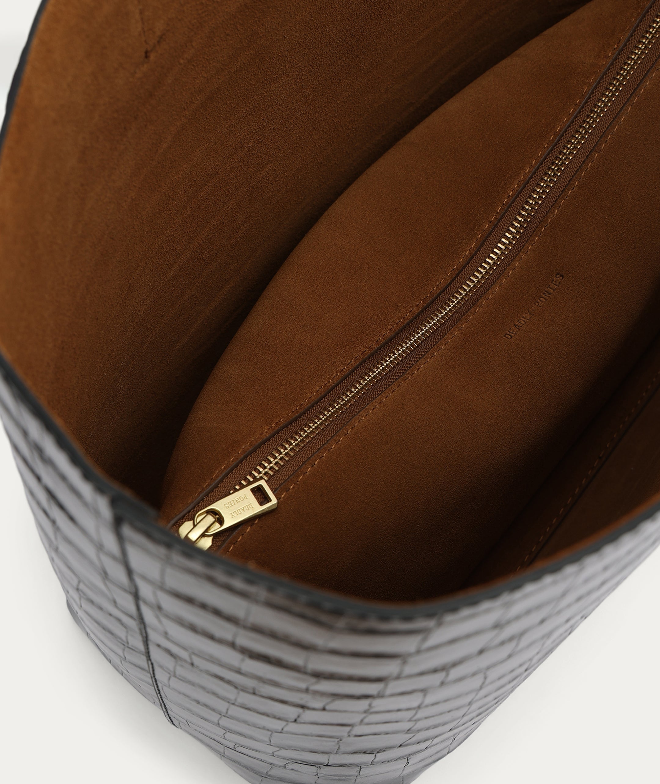 Mr Porter Tote - Black Croc