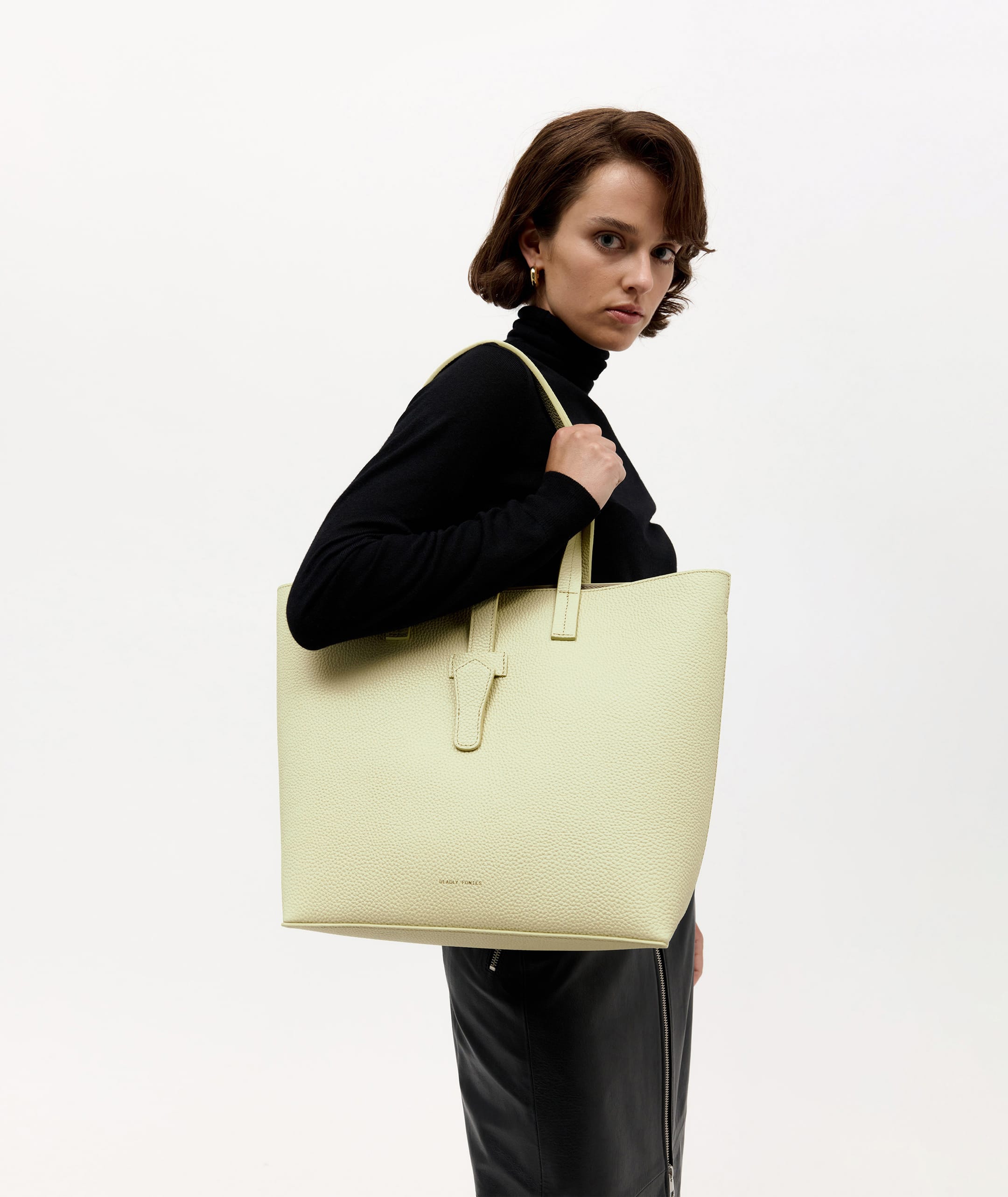 Mr Porter Tote - Lemongrass – Deadly Ponies