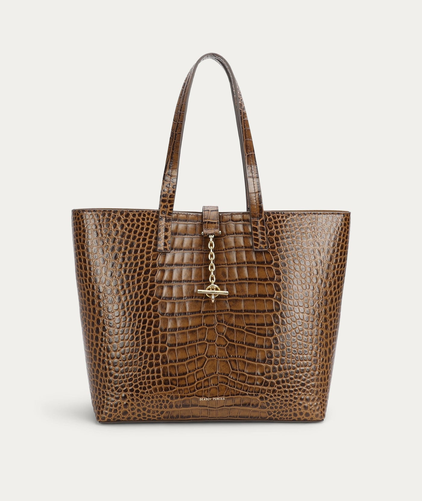 Mr Porter Tote - Toffee Croc