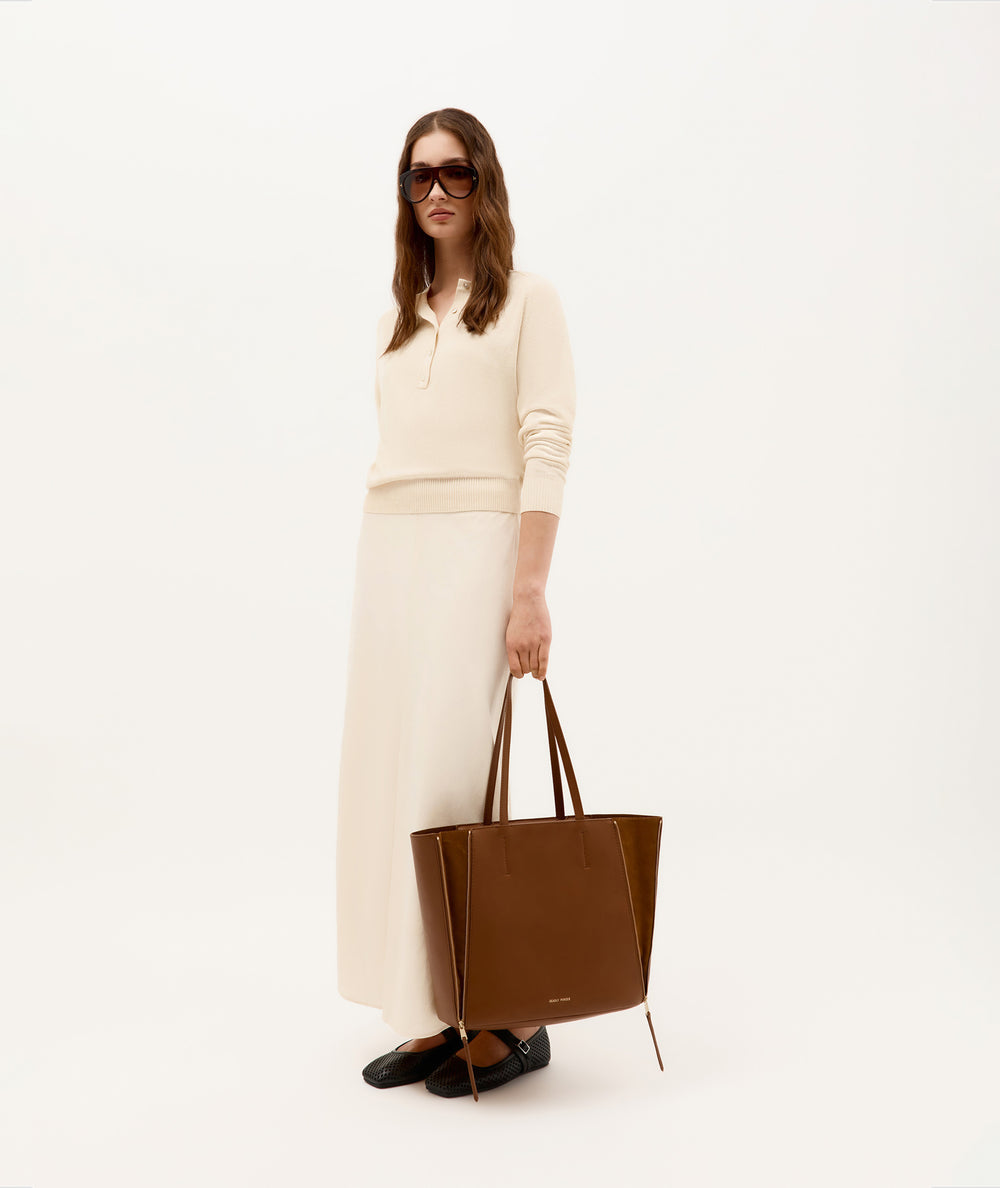 Mr Scurry Tote - Driftwood