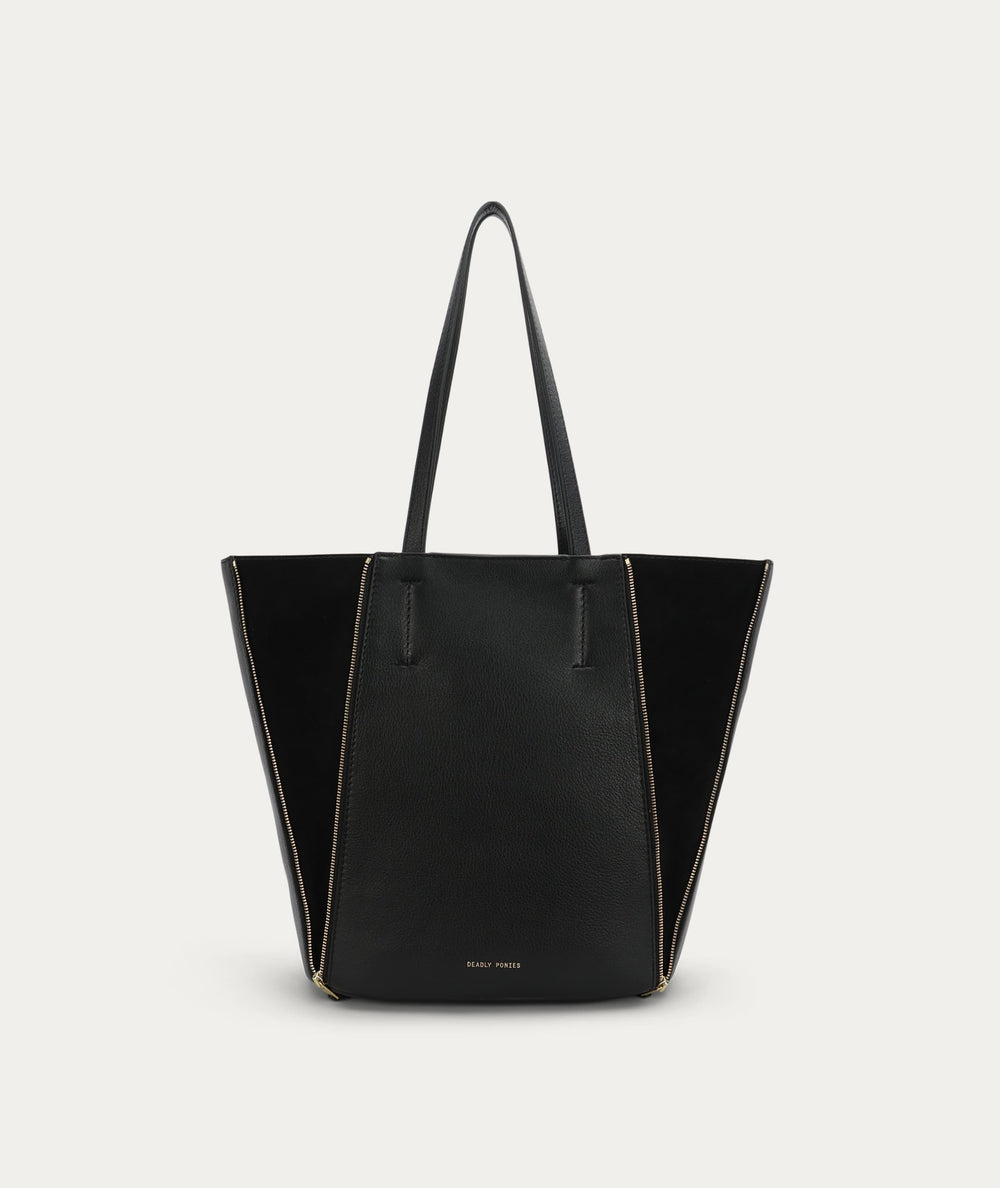 Mr Scurry Tote Midi - Black