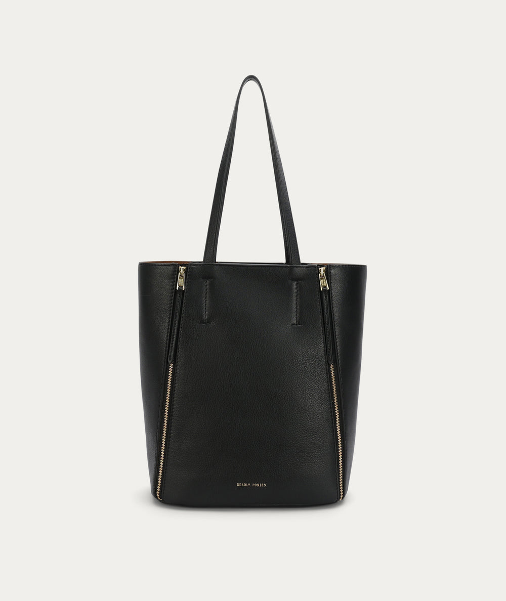 Mr Scurry Tote Midi - Black