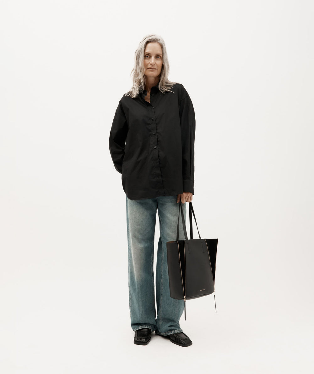 Mr Scurry Tote Midi - Black