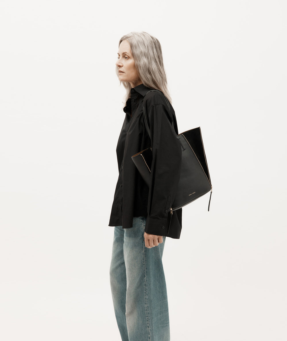 Mr Scurry Tote Midi - Black