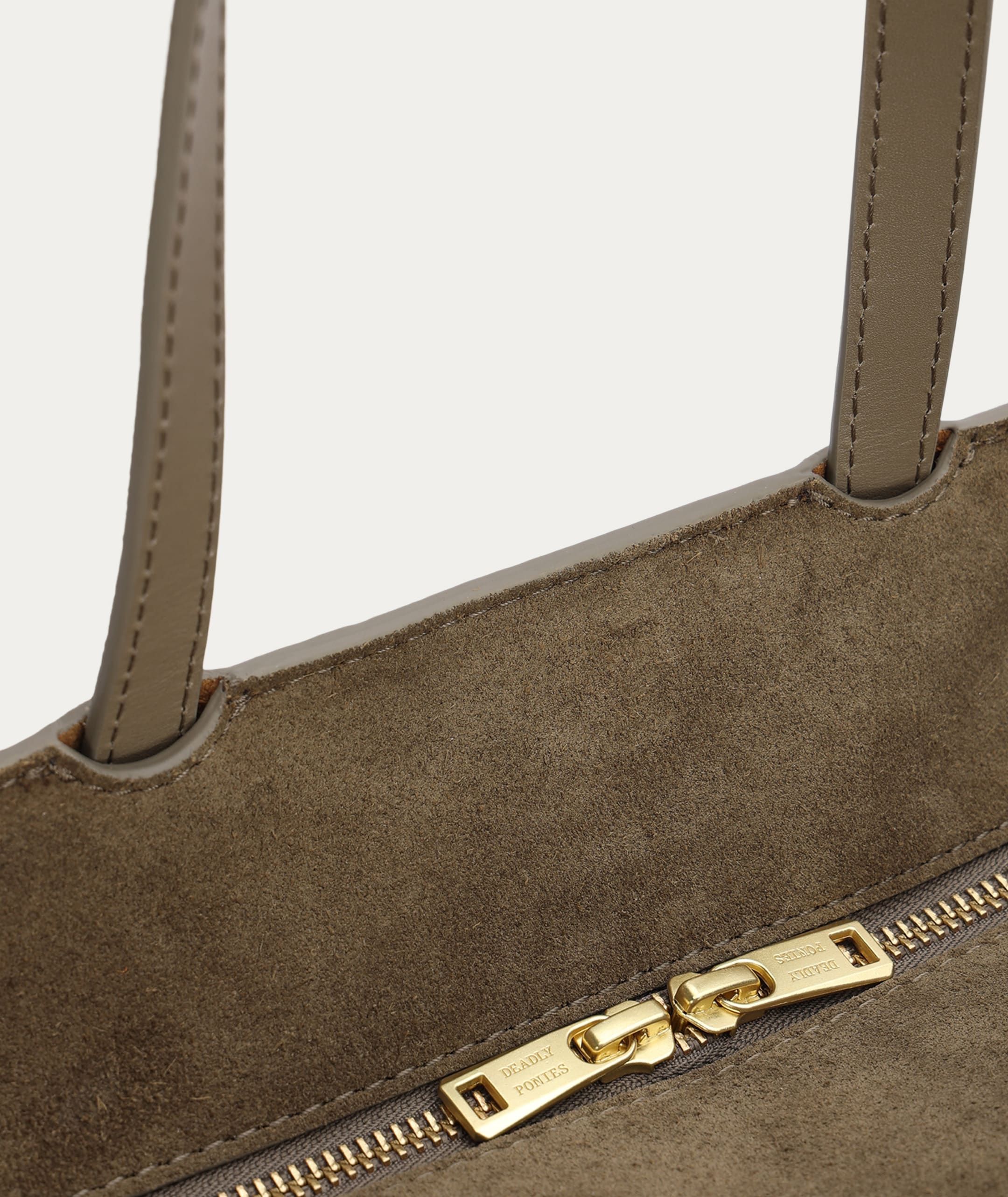 Mr Scurry Tote Midi - Donkey Suede