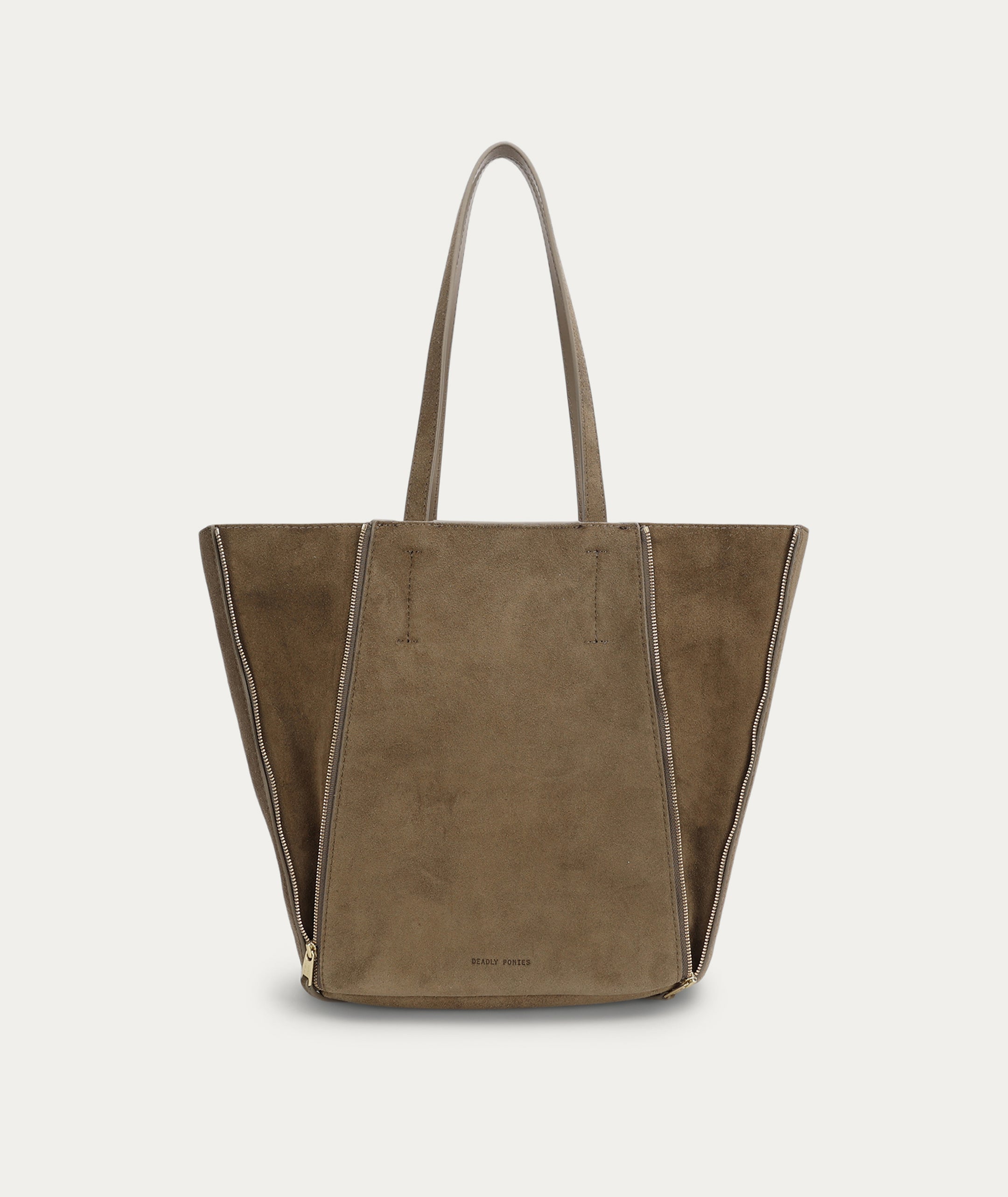 Mr Scurry Tote Midi - Dune Suede